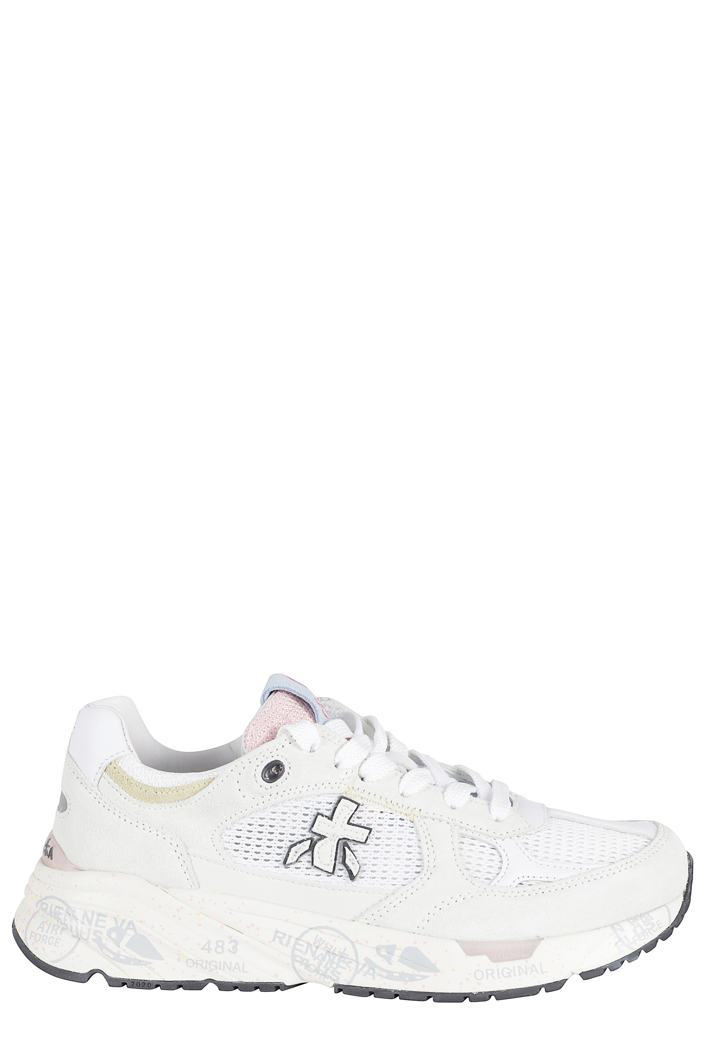 Premiata Women's White Mased Calzature