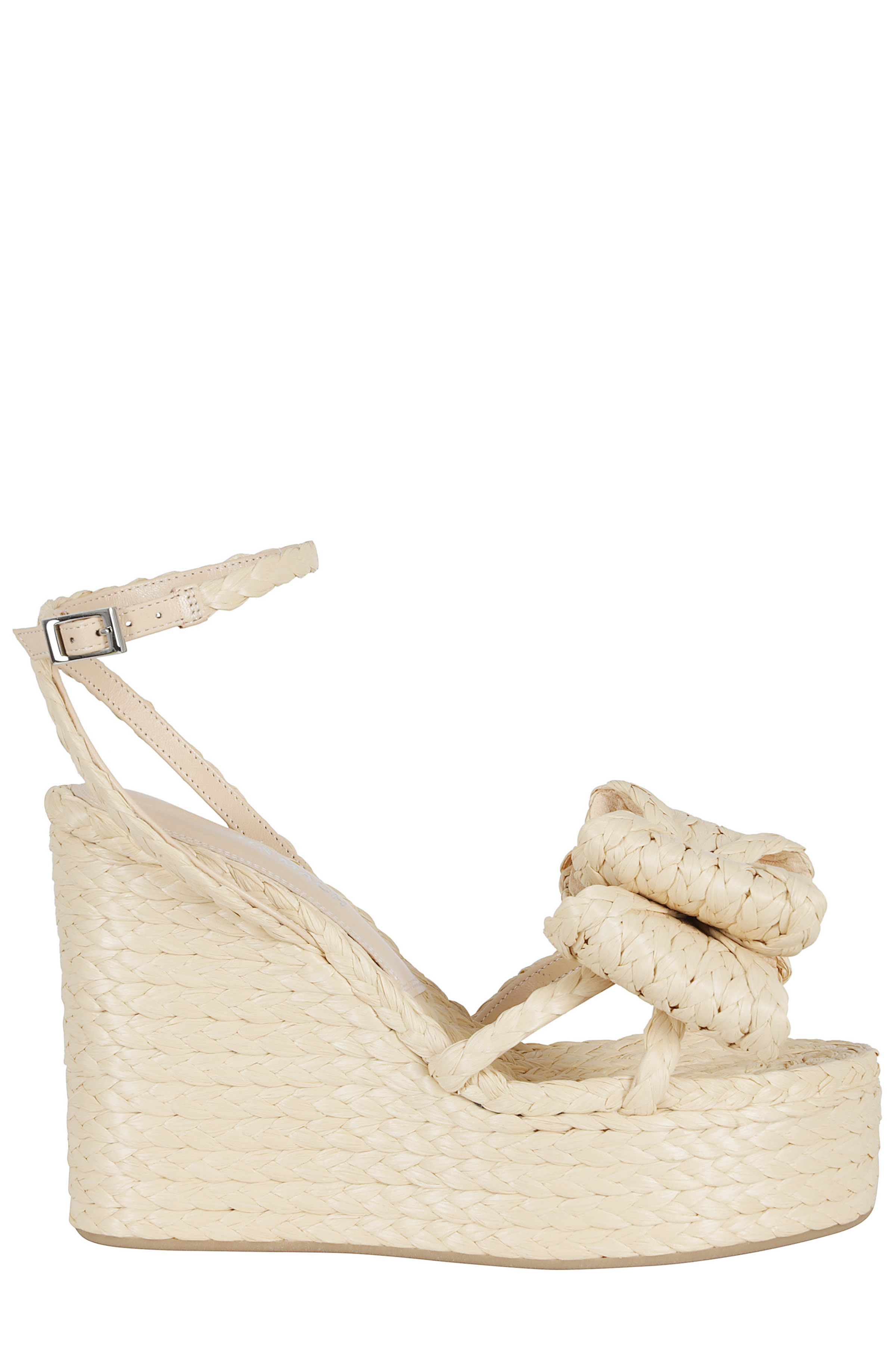 Mach & Mach Women's Nude & Neutrals Le Cadeau Sandals Rafia Calzature