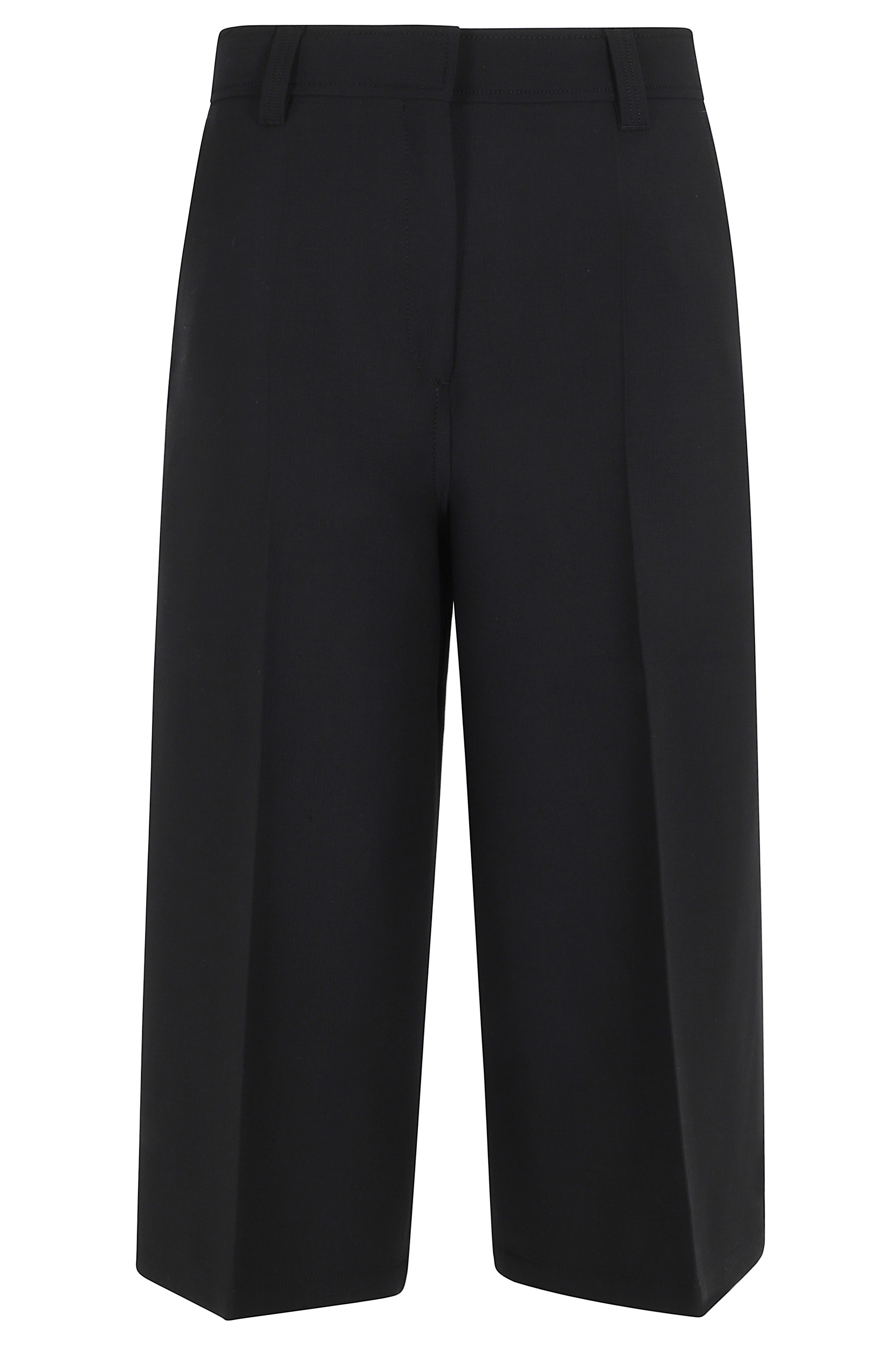 Filippa K Women's Black Blaire Mariner Coulottes Poliestere Lana Elastan Pantaloni