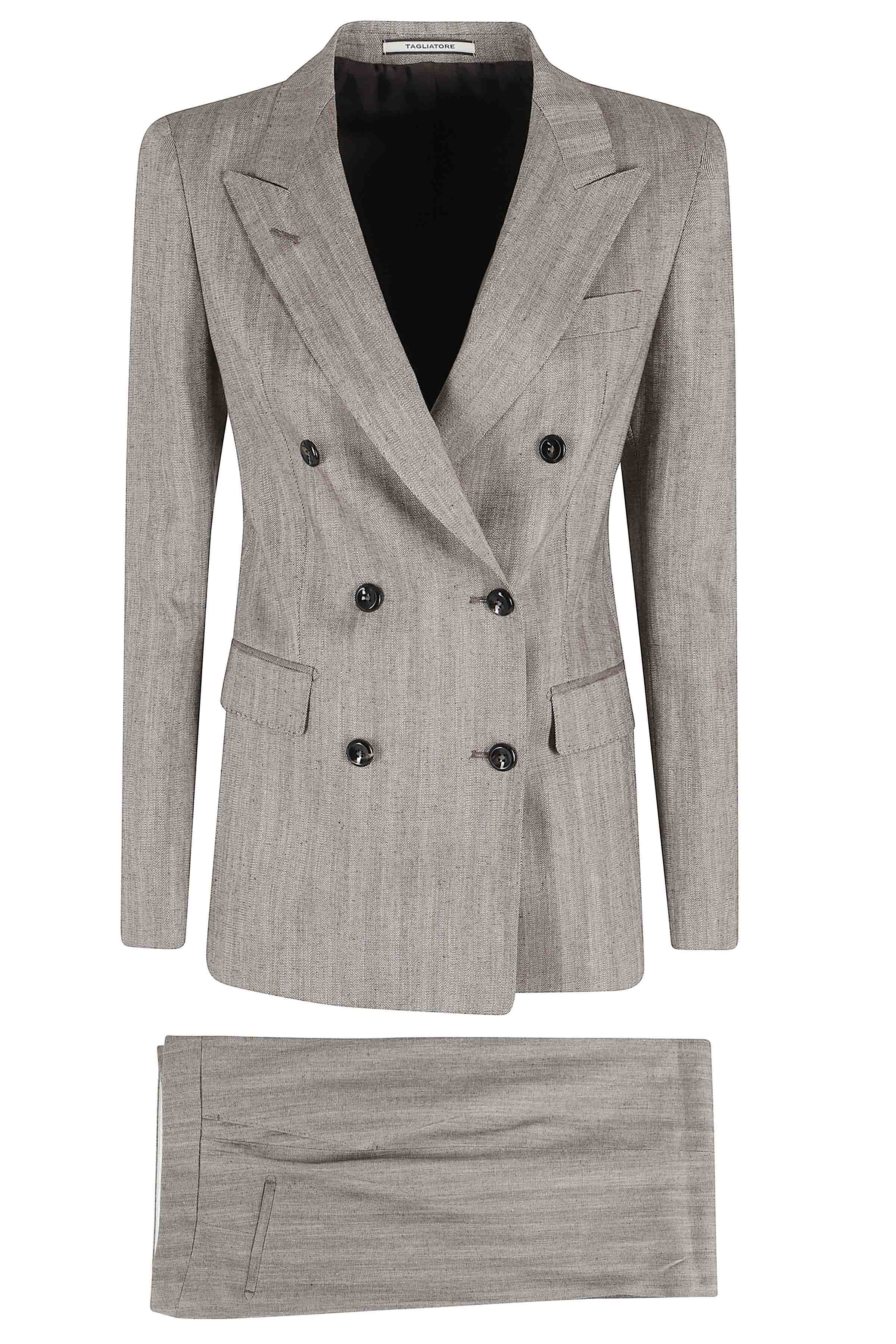 Tagliatore Women's Brown Abito Donna Completo