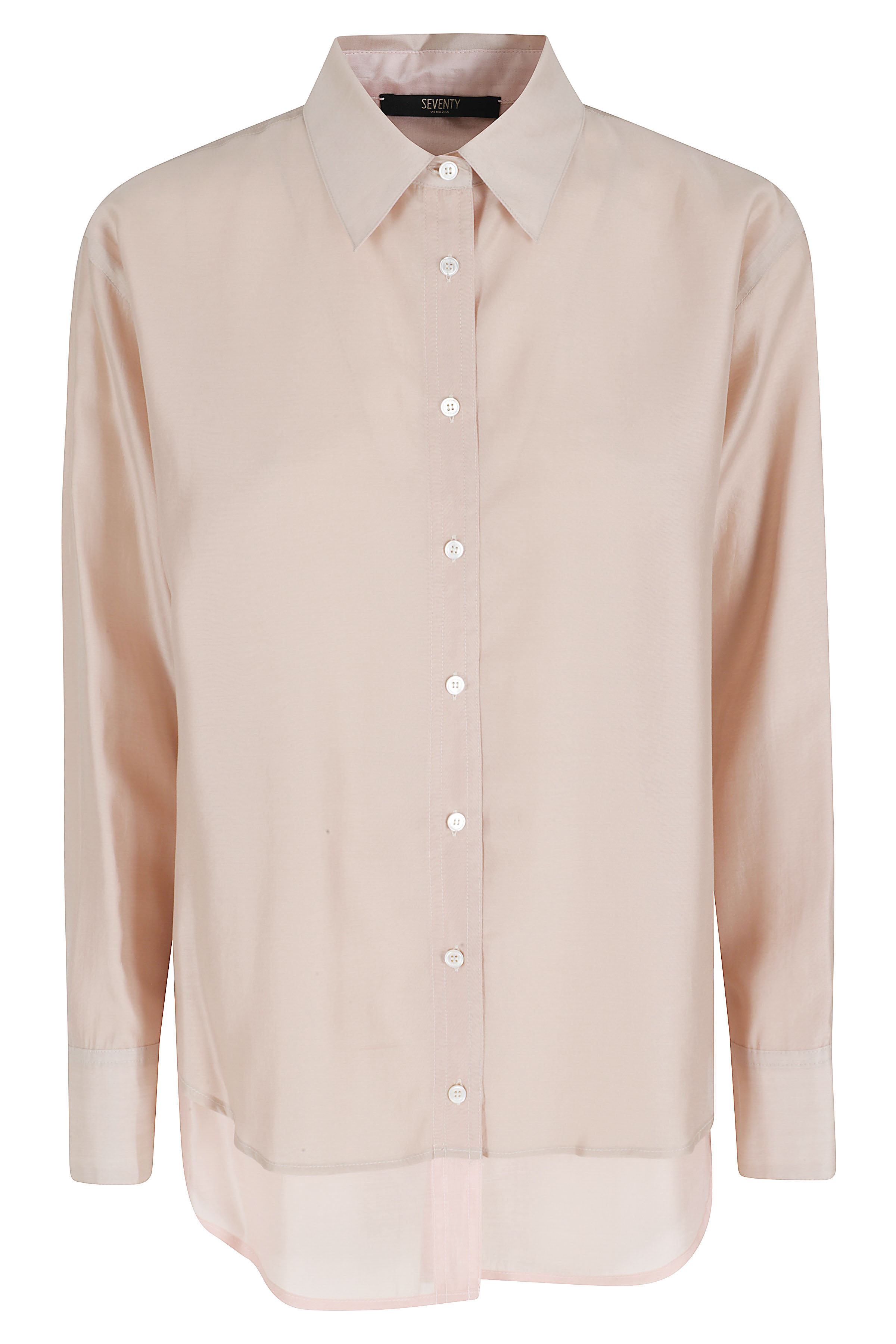 Seventy Women's Nude & Neutrals Camicia Lyocell Poliestere
