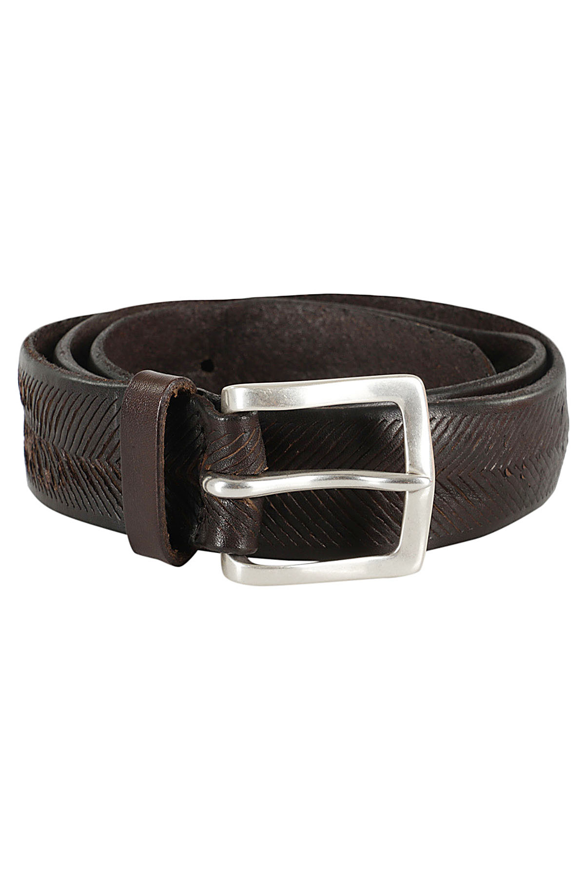 Orciani Men's Brown Cintura In Pelle Calf Leather