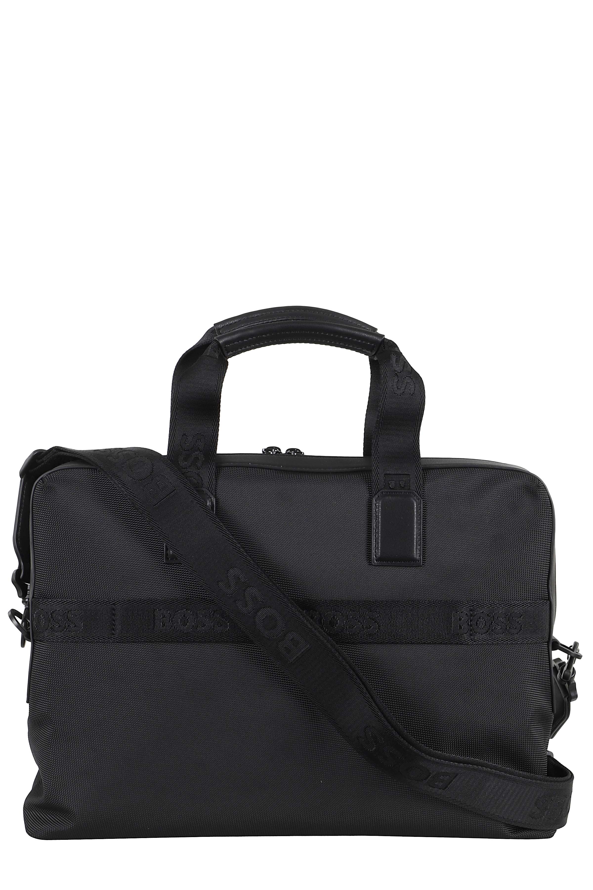 Hugo Boss Men's Black Ray N Doc Case Poliestere Borsa