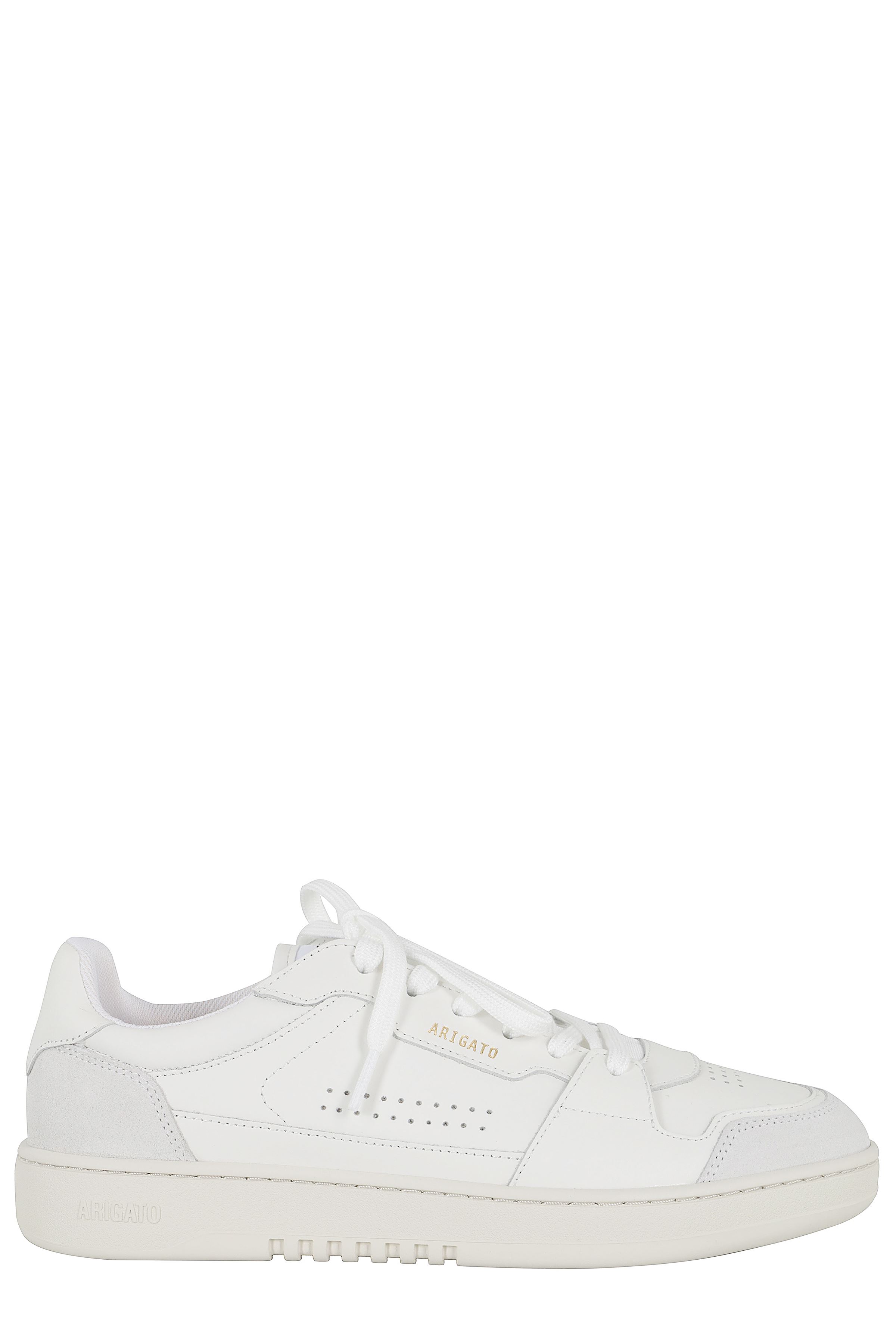 Axel Arigato Men's White Dice Lo Sneaker 100 % Leather Calzature
