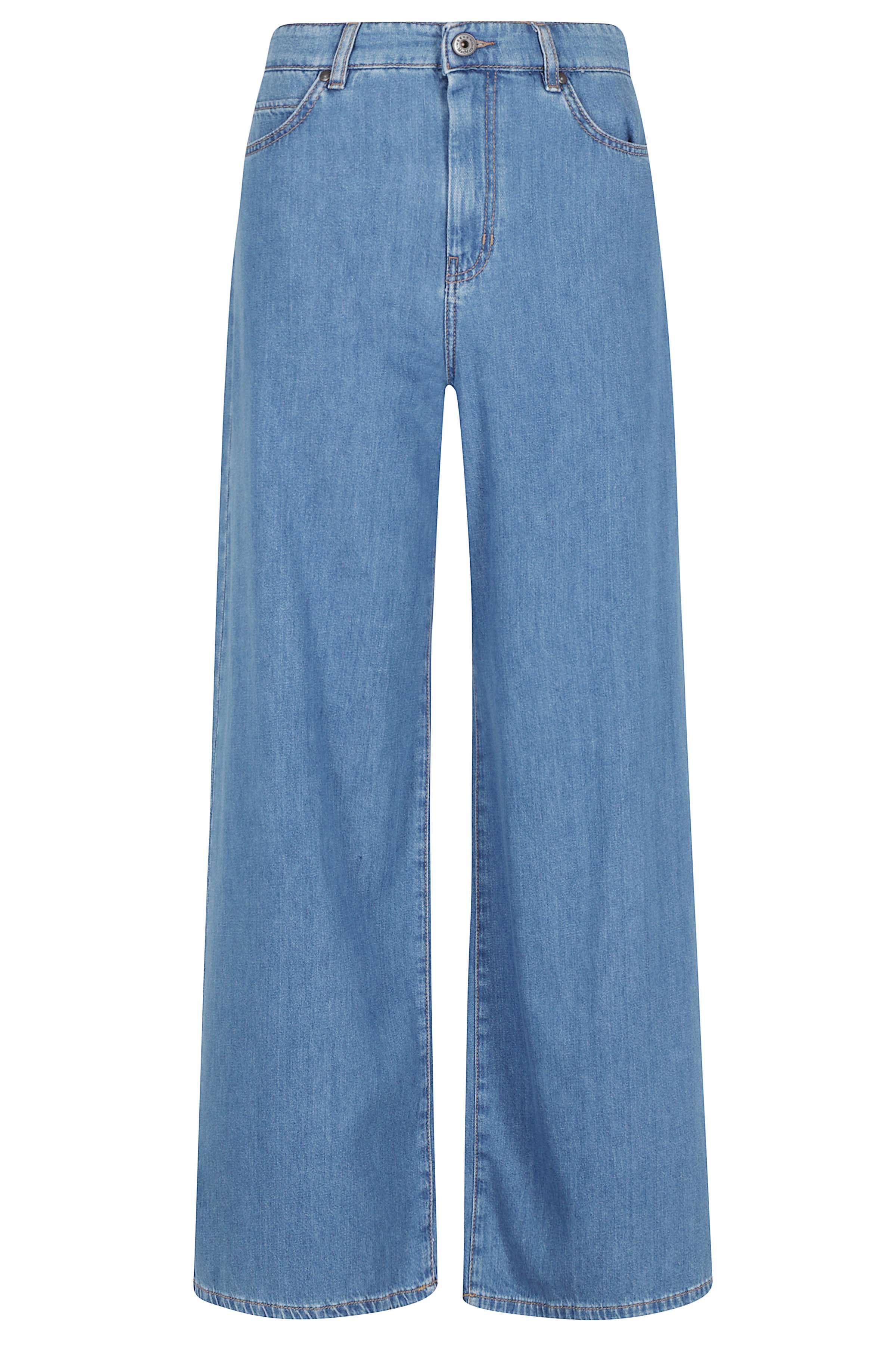 Weekend Max Mara Women's Blue Vega Cotone Jean