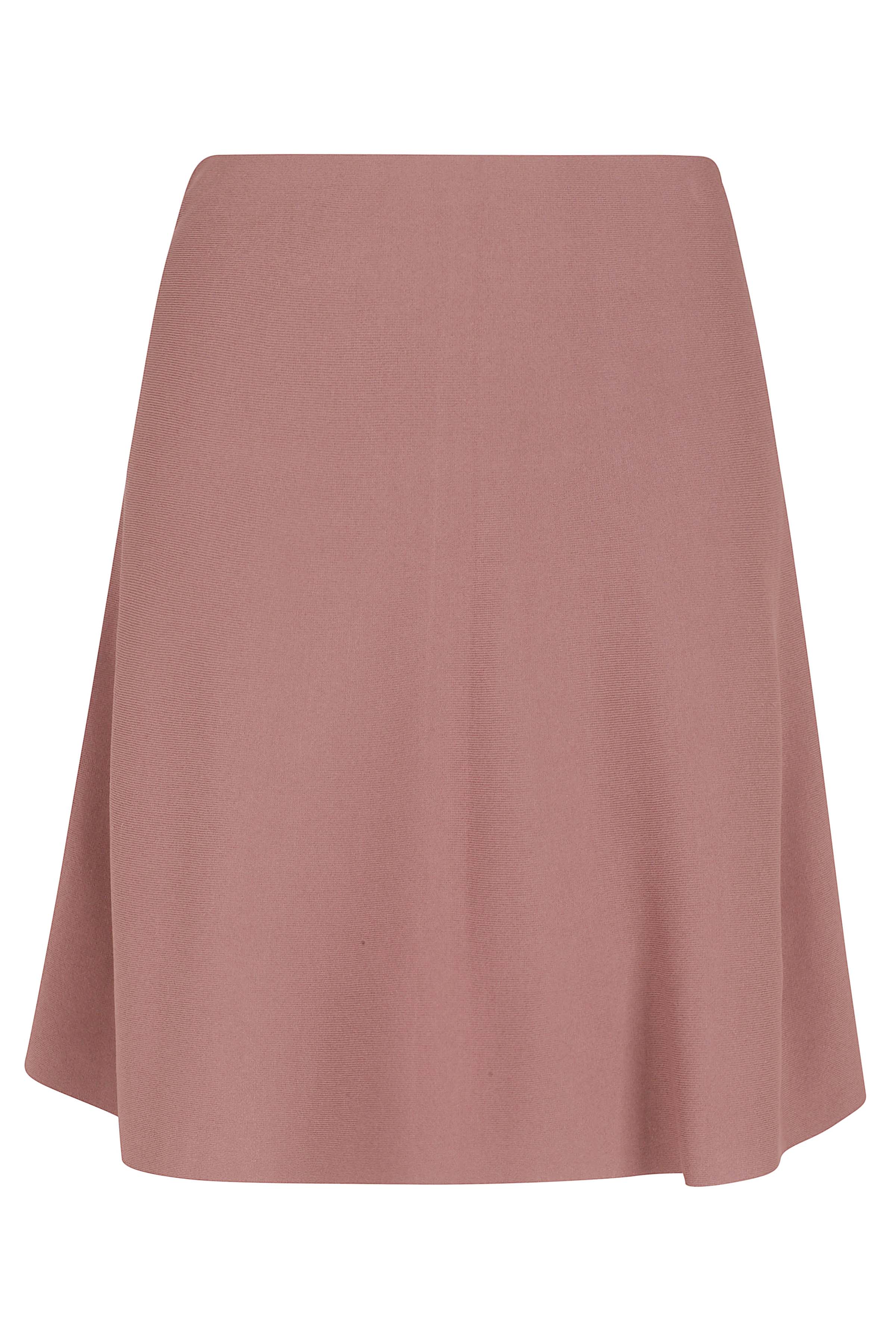 Roberto Collina Women's Brown Minigonna Viscosa Poliestere Gonna