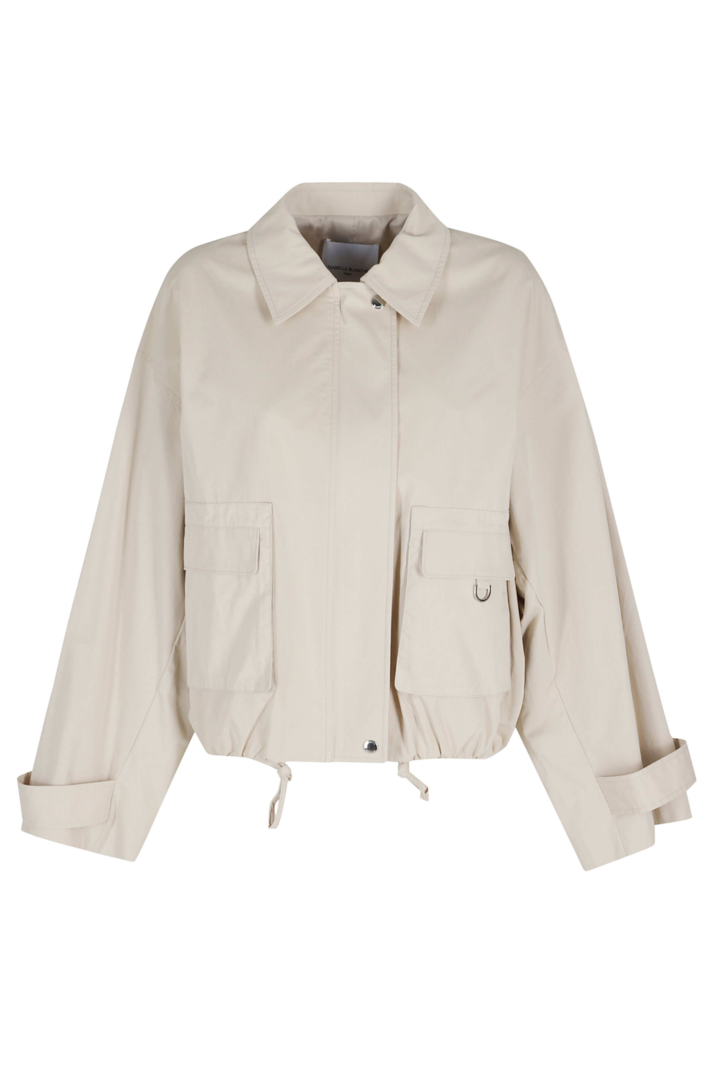 Isabelle Blanche Women's Nude & Neutrals Giacca Cotone Giubbotto