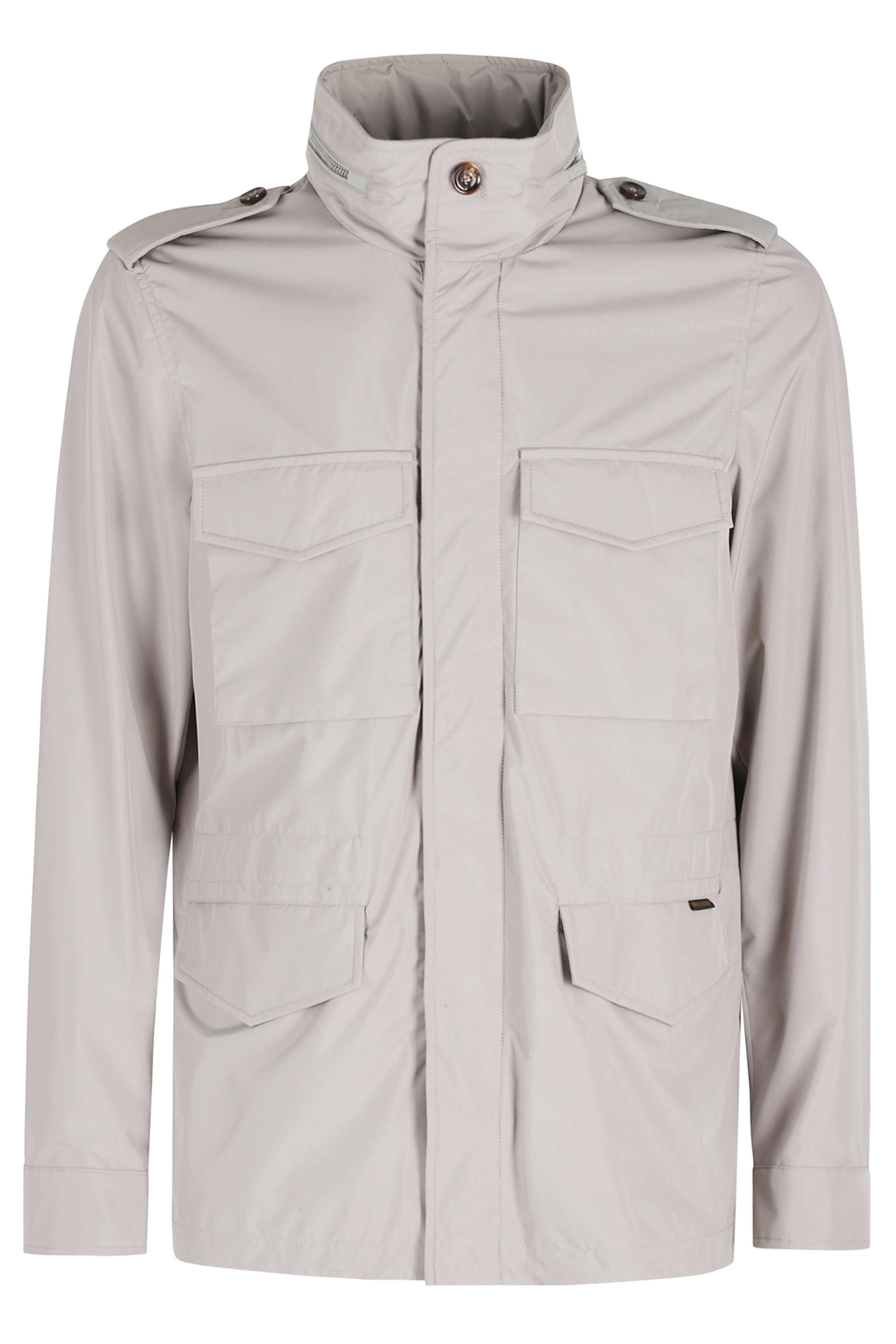 Moorer Men's Grey Denver Stp Giubbotto