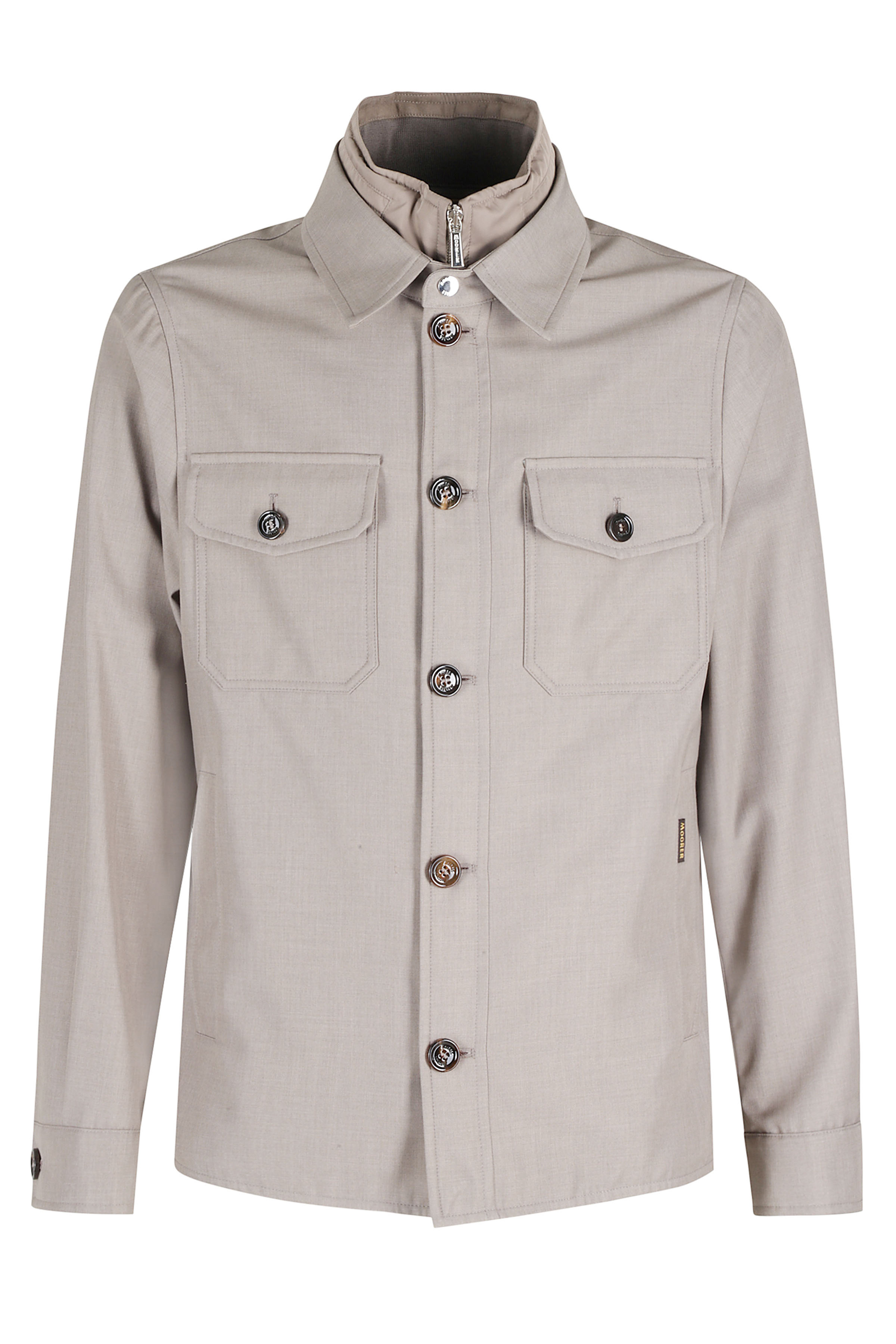 Moorer Men's Brown Dulac Pum Pl Vi Giubbotto