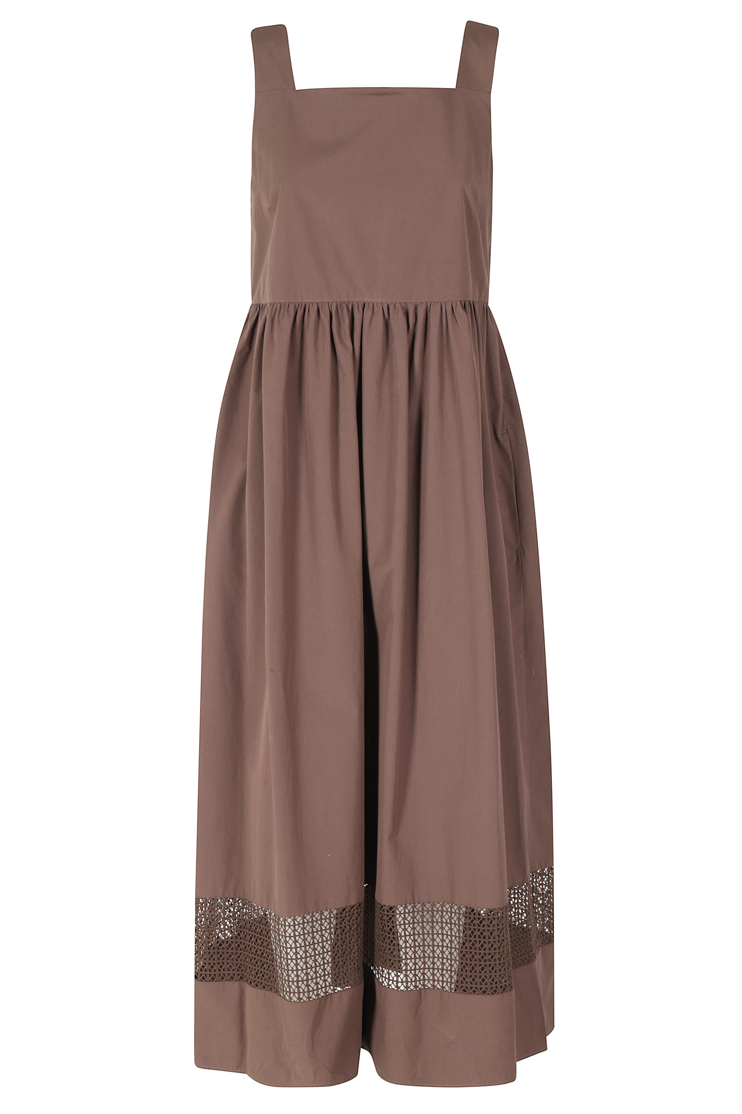 Weekend Max Mara Women's Brown Gola Abito