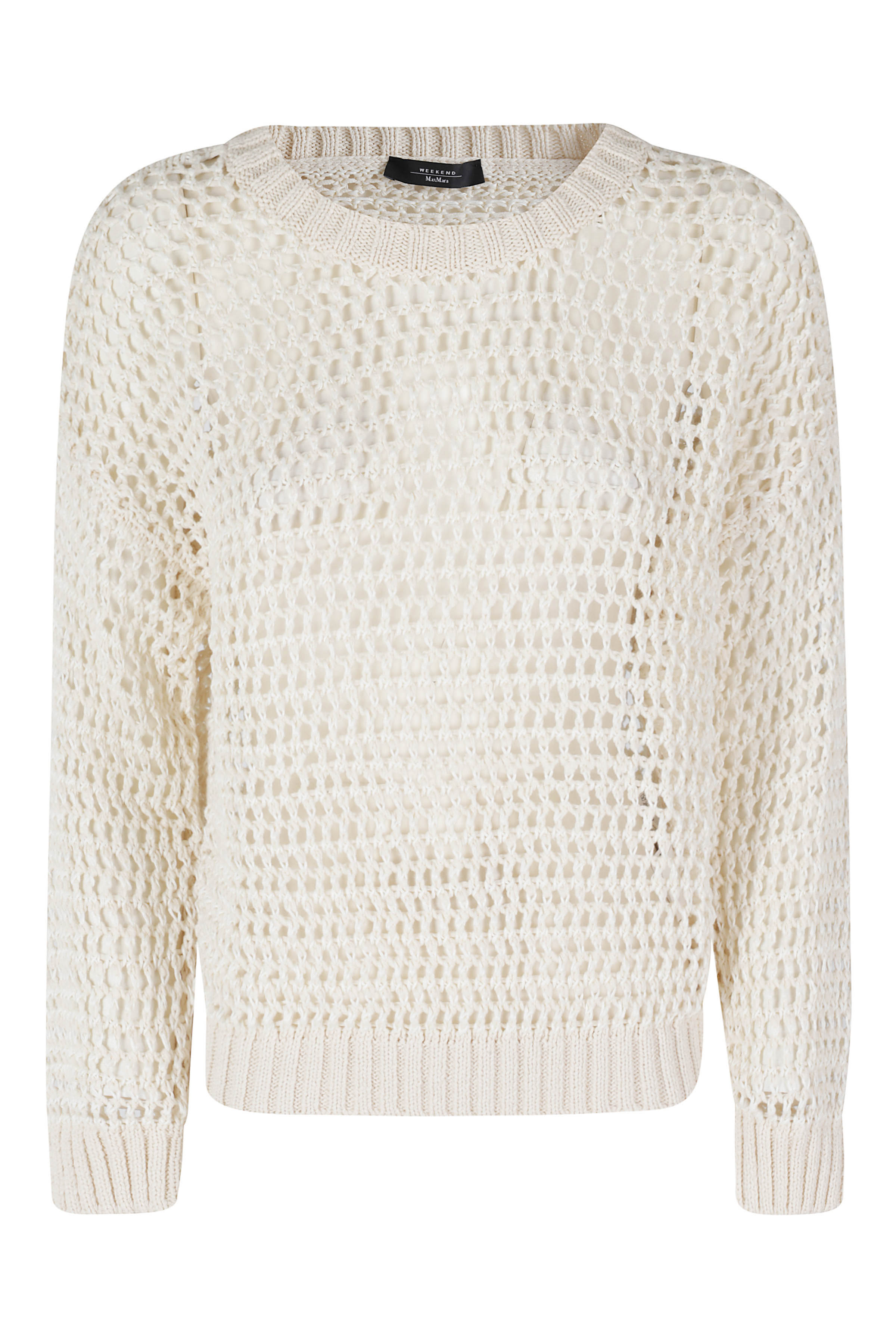 Weekend Max Mara Women's Nude & Neutrals Onirica Lino Cotone Maglia