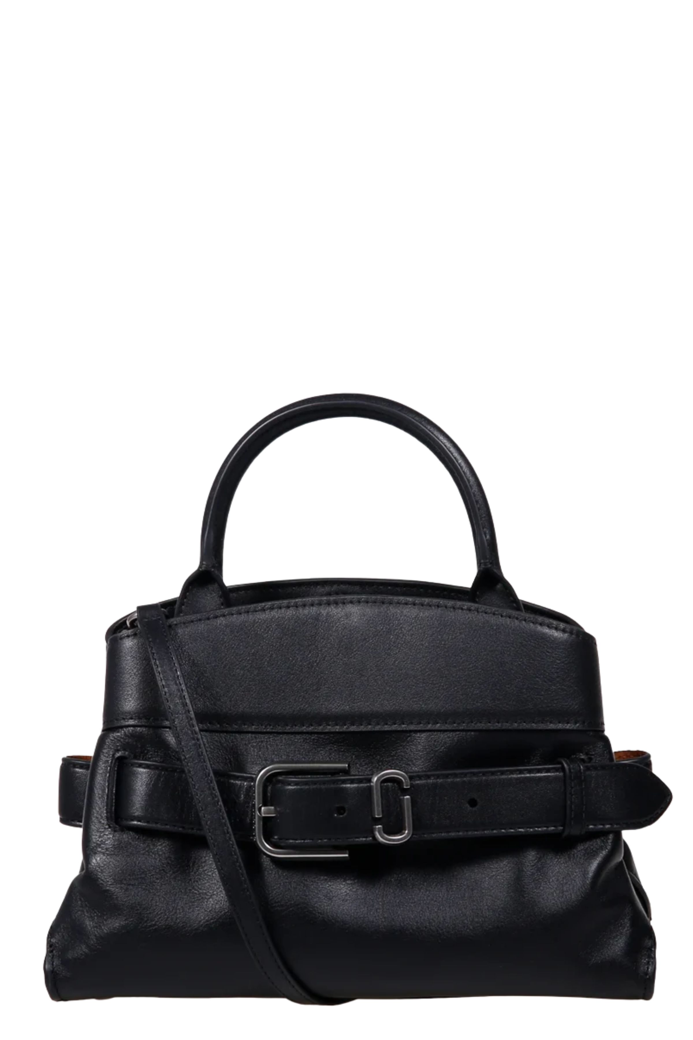 Marc Jacobs Women's Black The Small Satchel Cow Leather Borsa