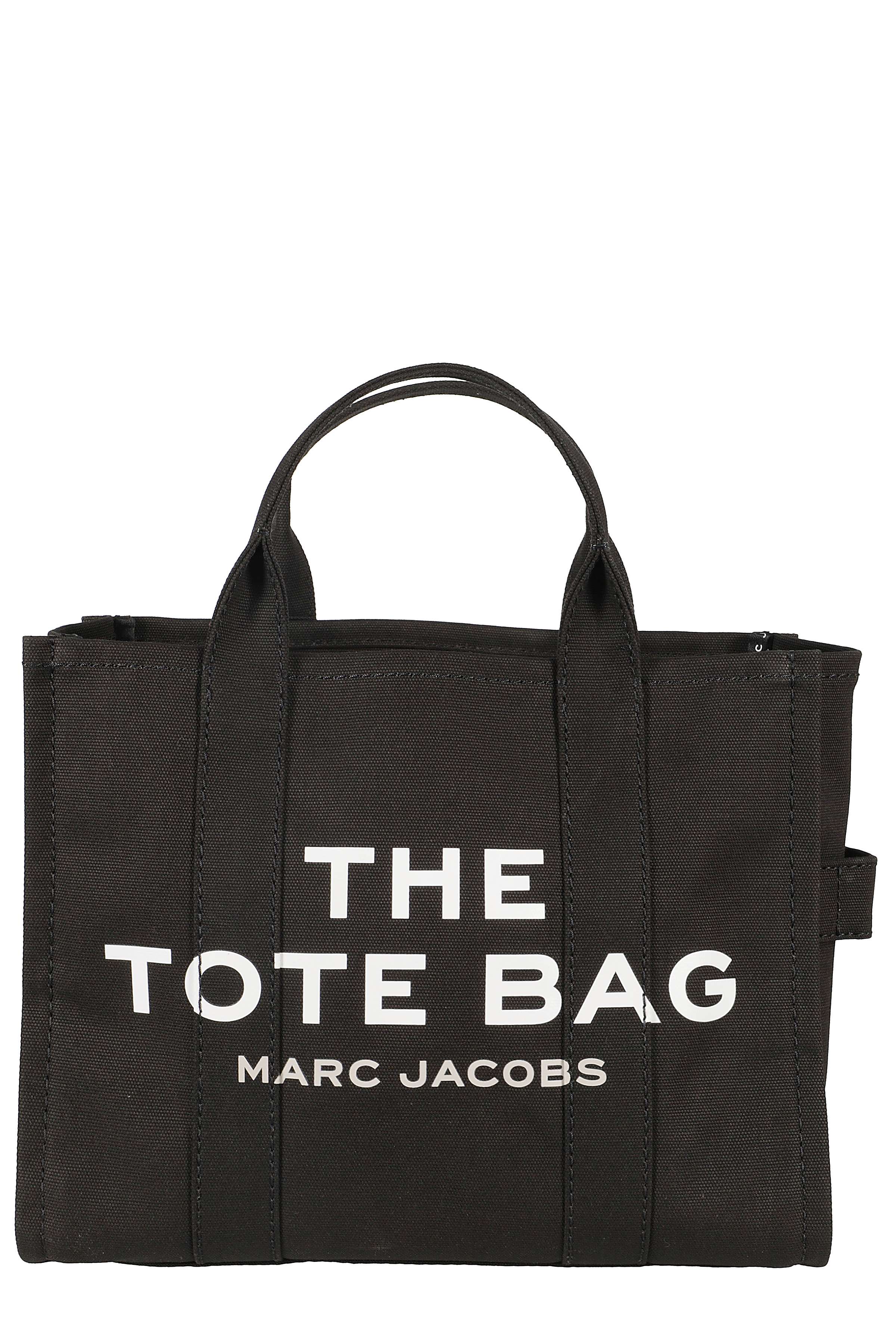 Marc Jacobs Women's Black The Medium Tote Cotton Borsa