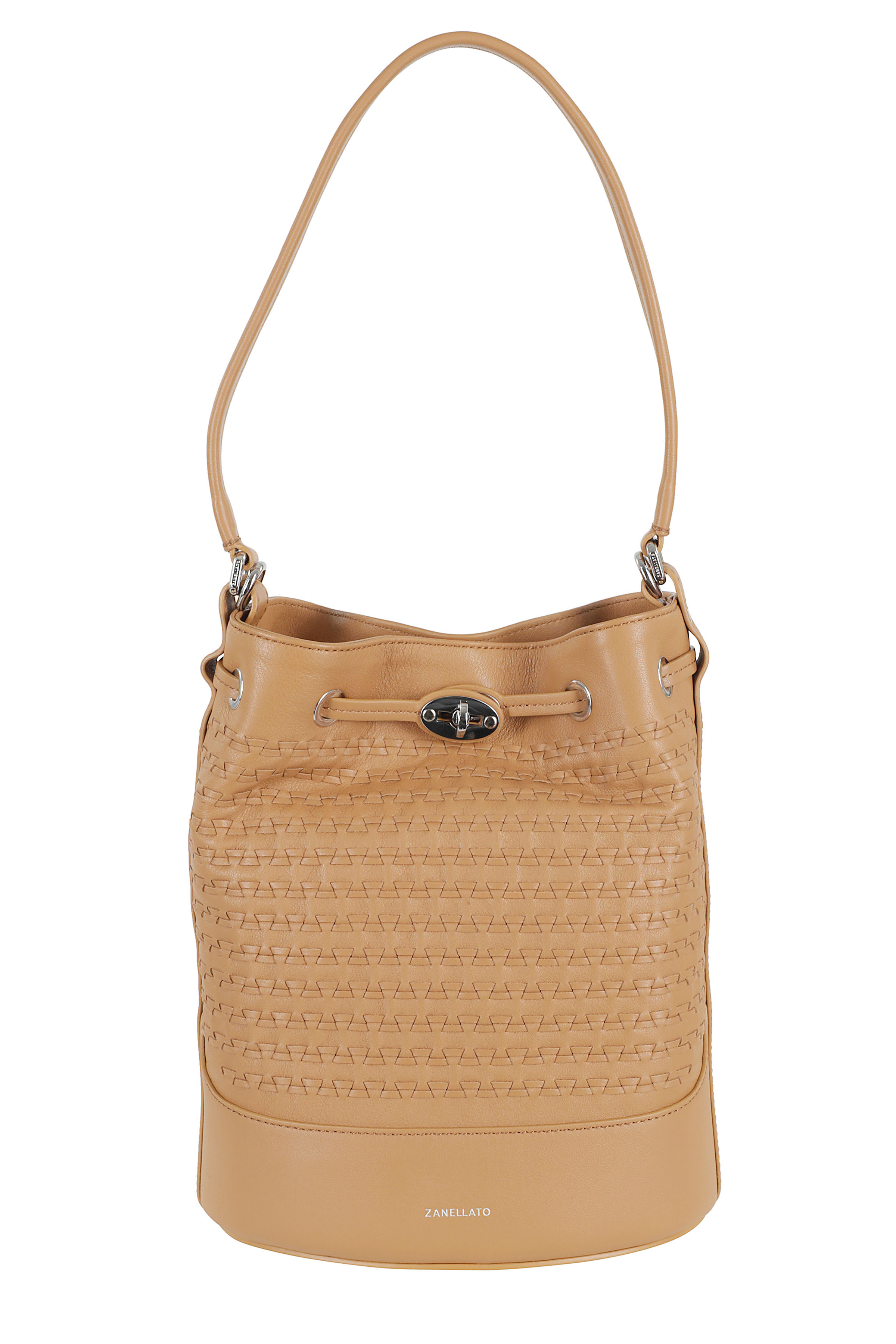 Zanellato Women's Brown Monda Musiva Pelle Borsa