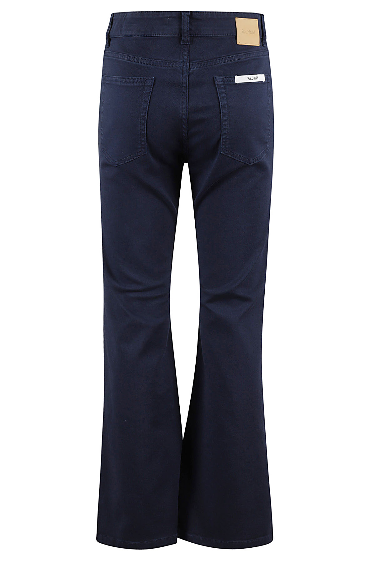 Re-Hash Women's Blue Dakota Cotone Elastan Pantaloni