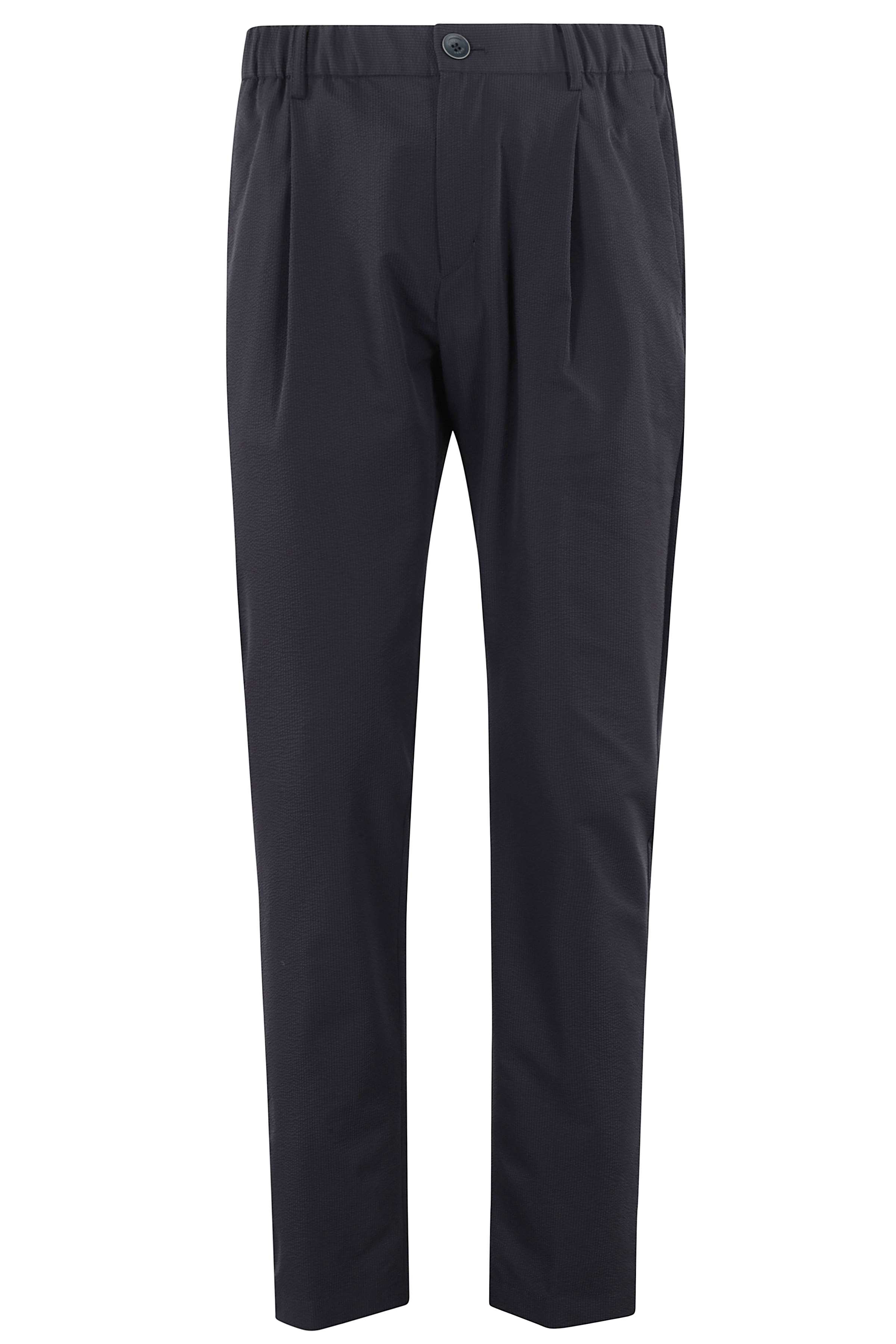 Herno Men's Blue Pantalone Poliestere Pantaloni