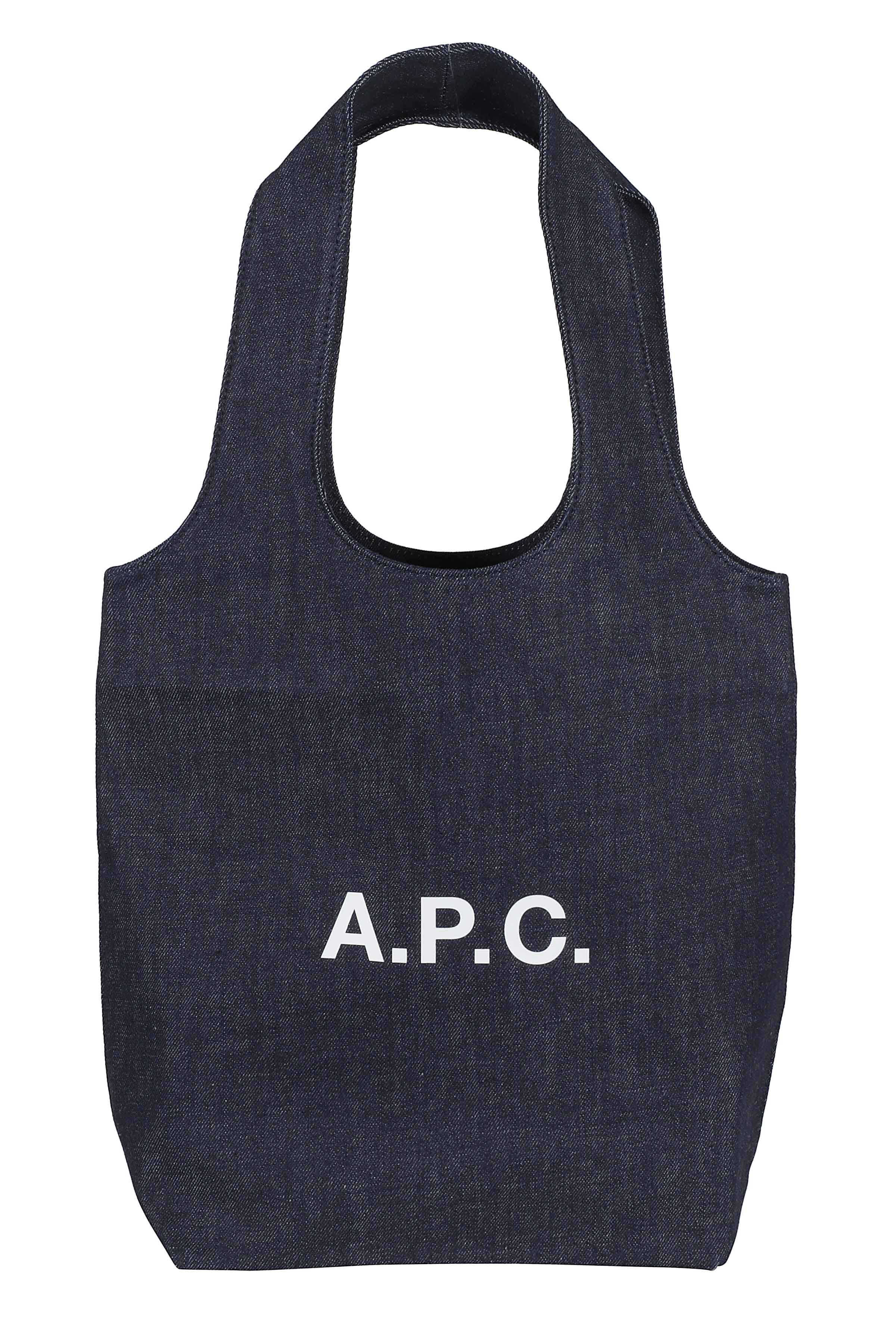 A.p.c. Women's Blue A. P.c. Tote Ninon Small Cotone Borsa