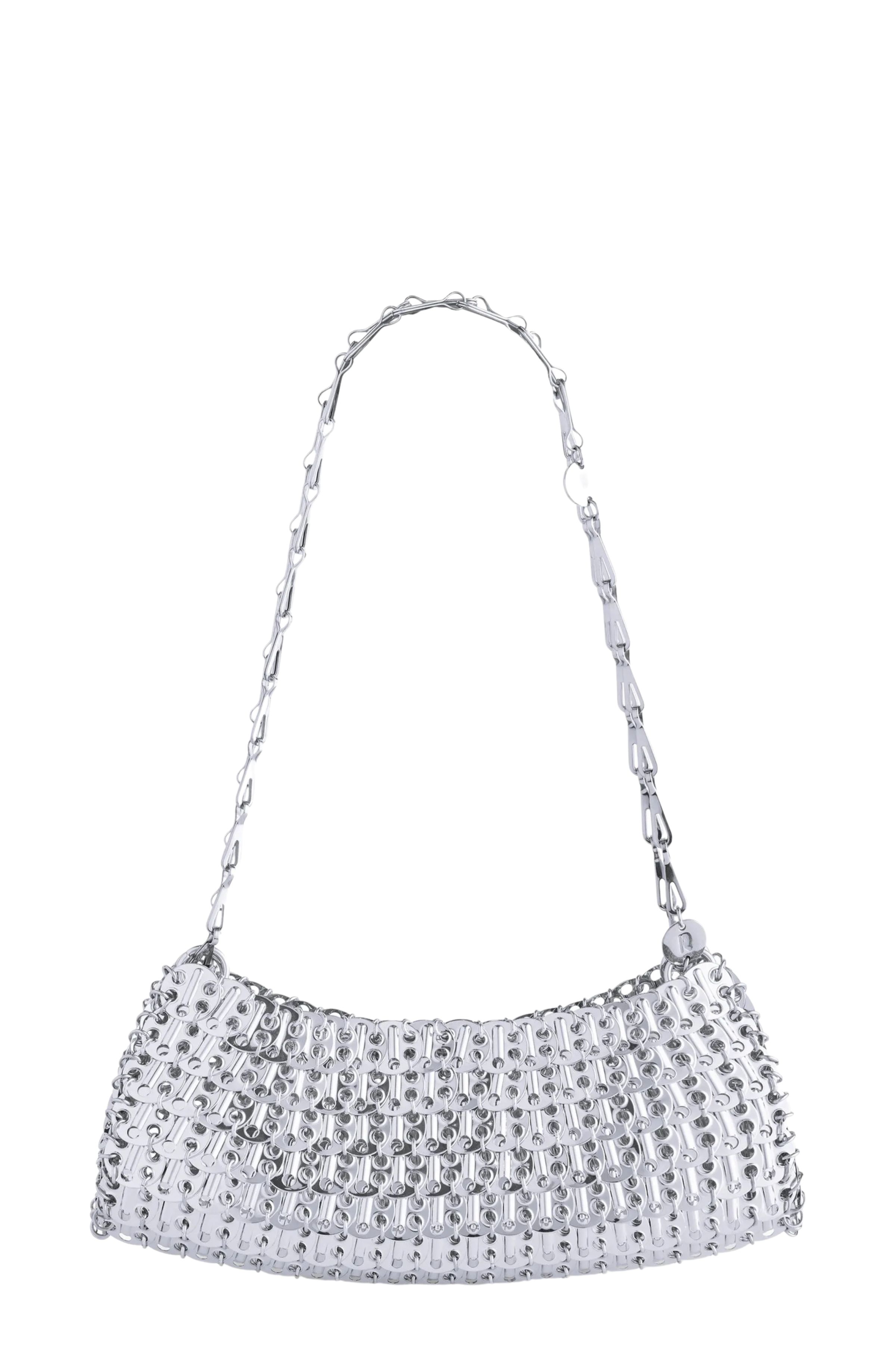 Rabanne Women's Metallic Sac A Main Acciaio Borsa