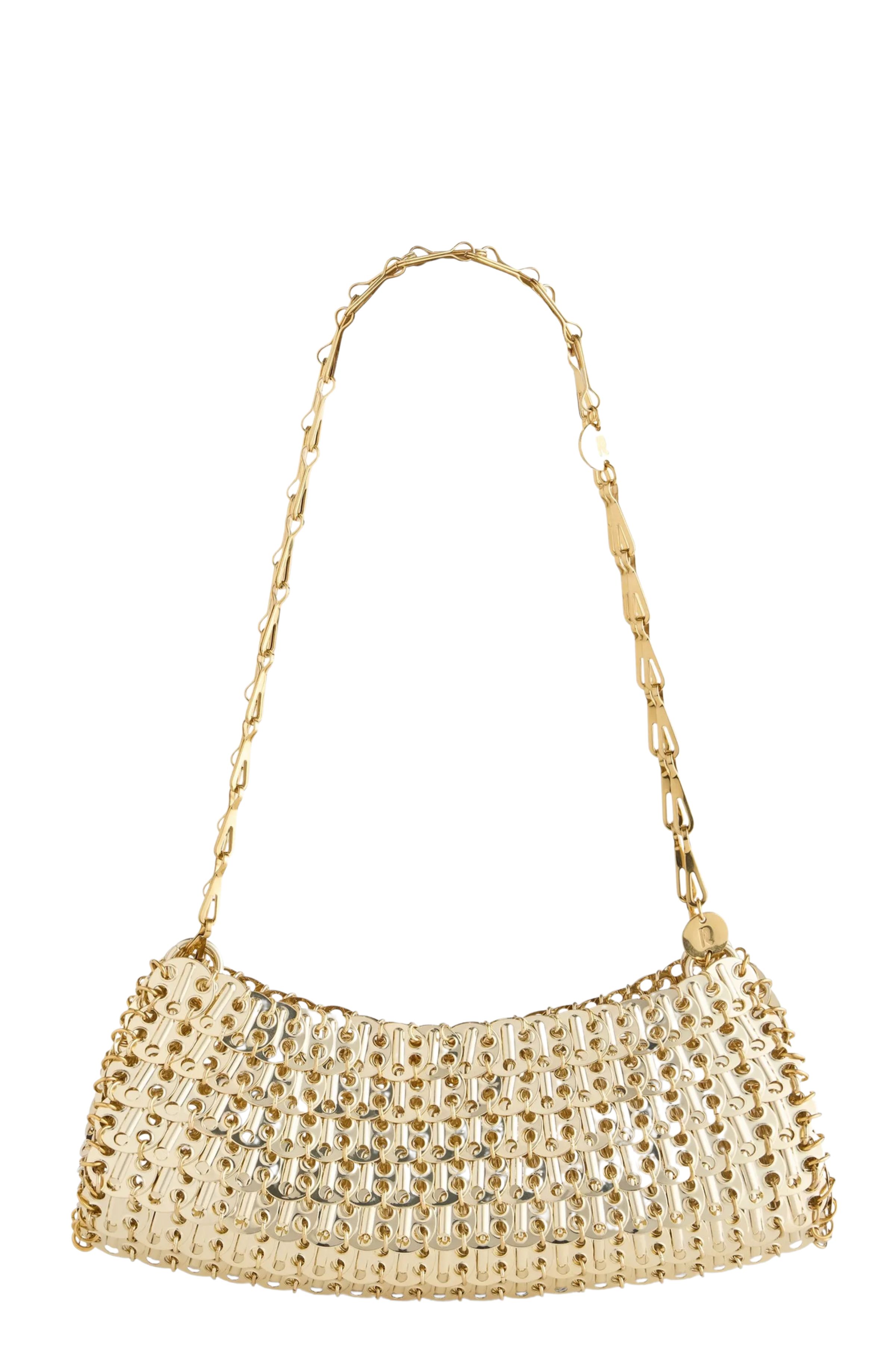 Rabanne Women's Metallic Sac A Main Acciaio Borsa