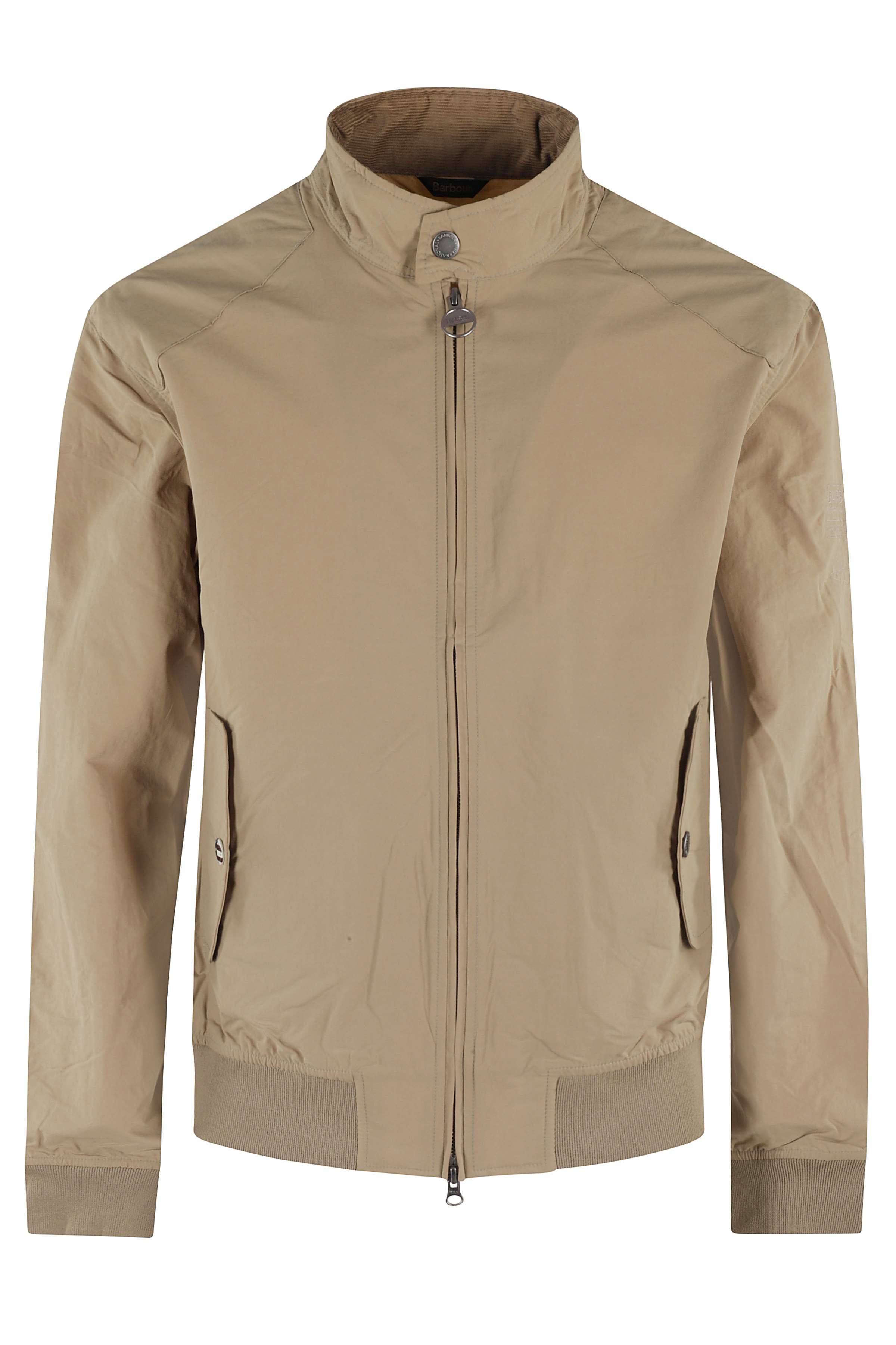 Barbour International Men's Brown Rectifier Harrington Casual Poliammide Cotone Giubbotto