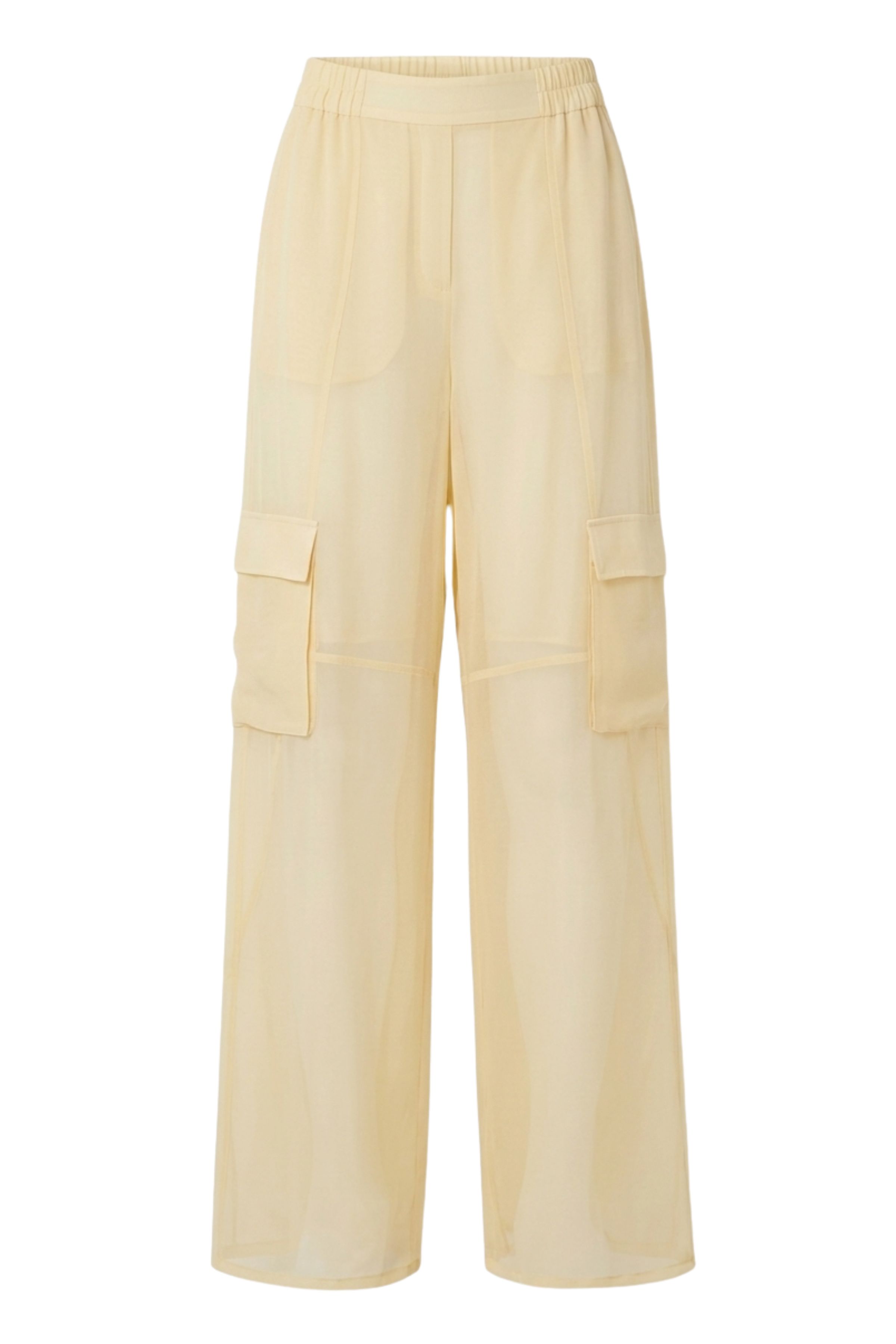 Pinko Women's Yellow & Orange Categgio Pantalone Poliestere Pantaloni
