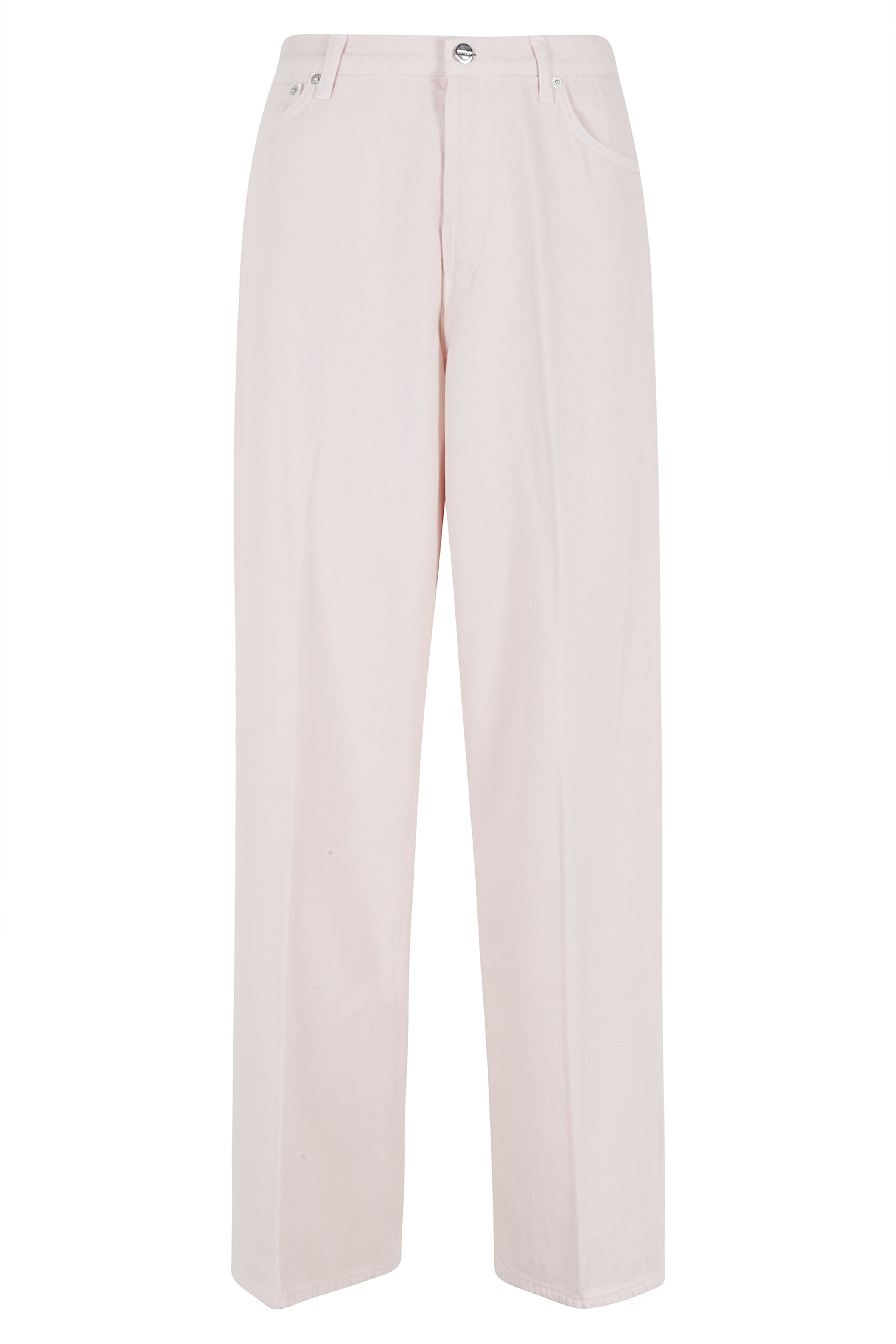 Dondup Women's Pink & Purple Jeans 5Tasche Loose Dakota Cotton