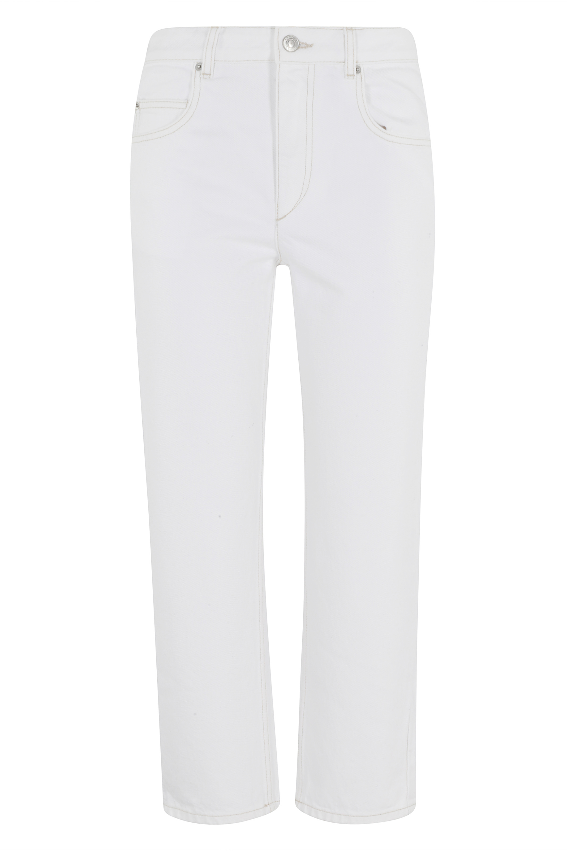 Isabel Marant Women's White Dakota Gz Cotton (1) Jean