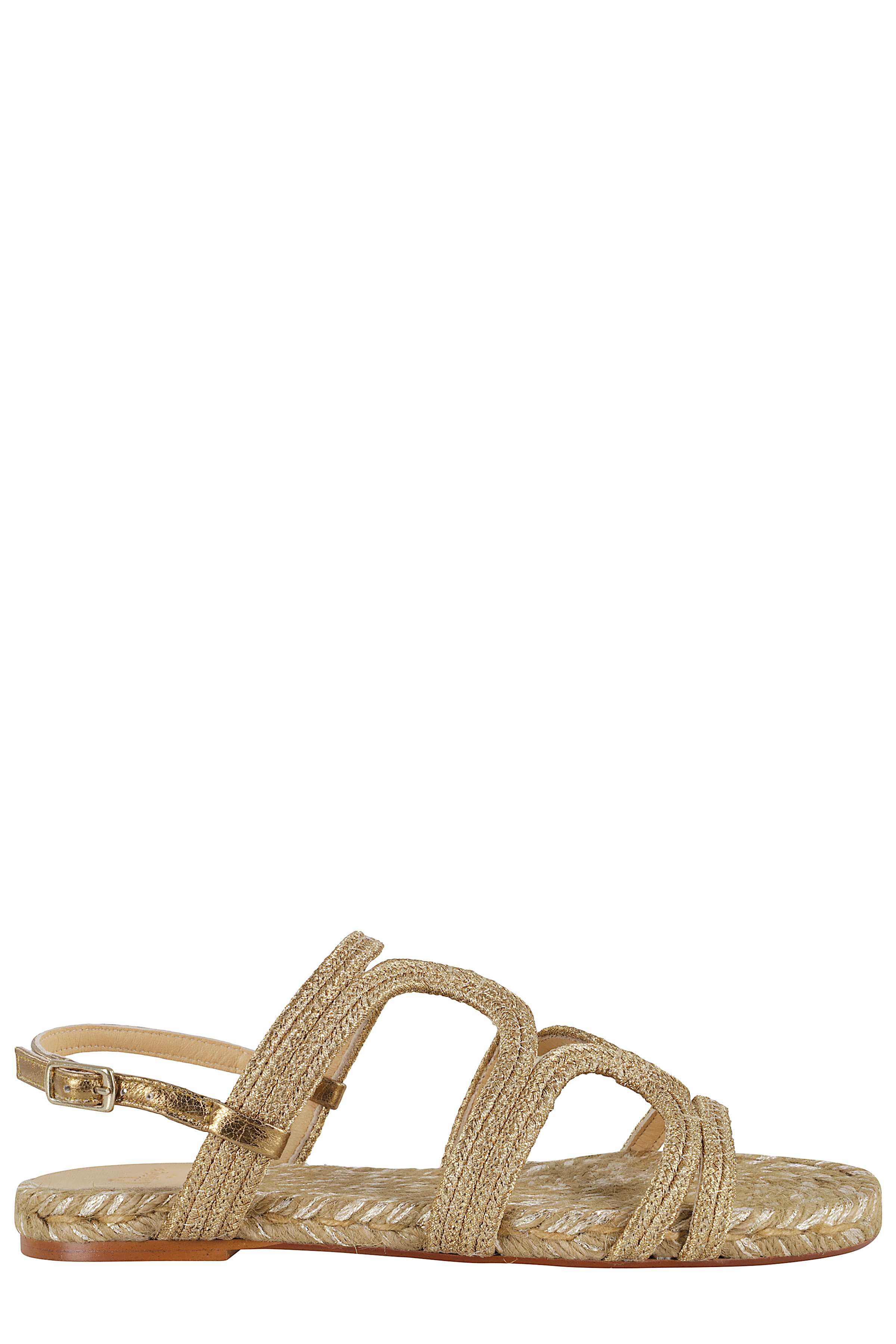Castaner Women's Metallic Pitra 266 Cotone Lurex Poliestere Pelle Calzature