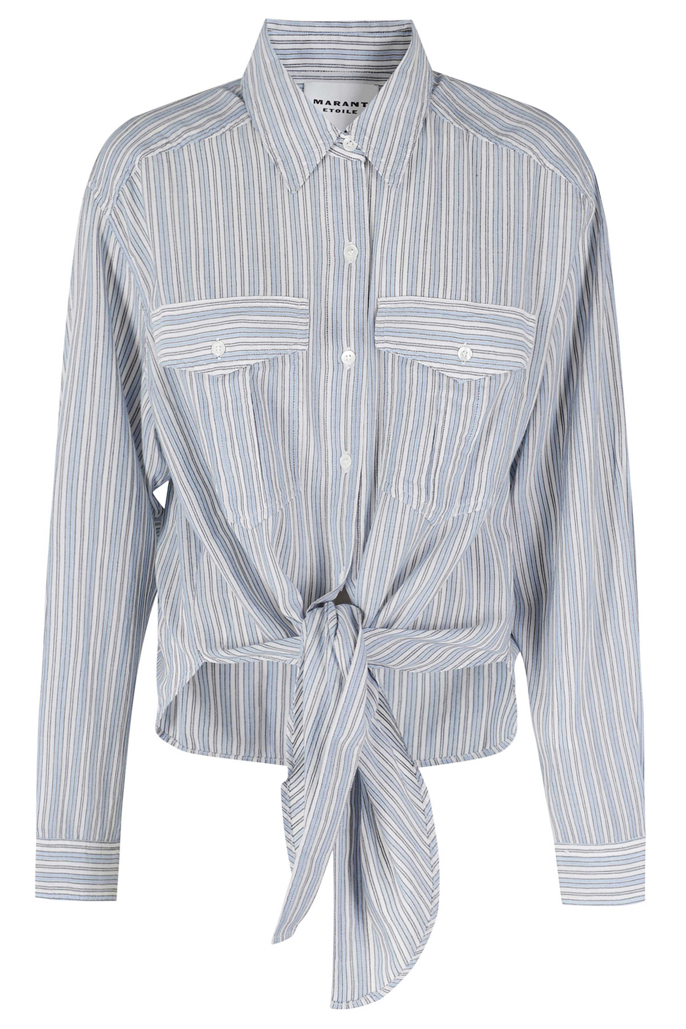 Marant Etoile Women's Blue Nath Gc Cotton Camicia