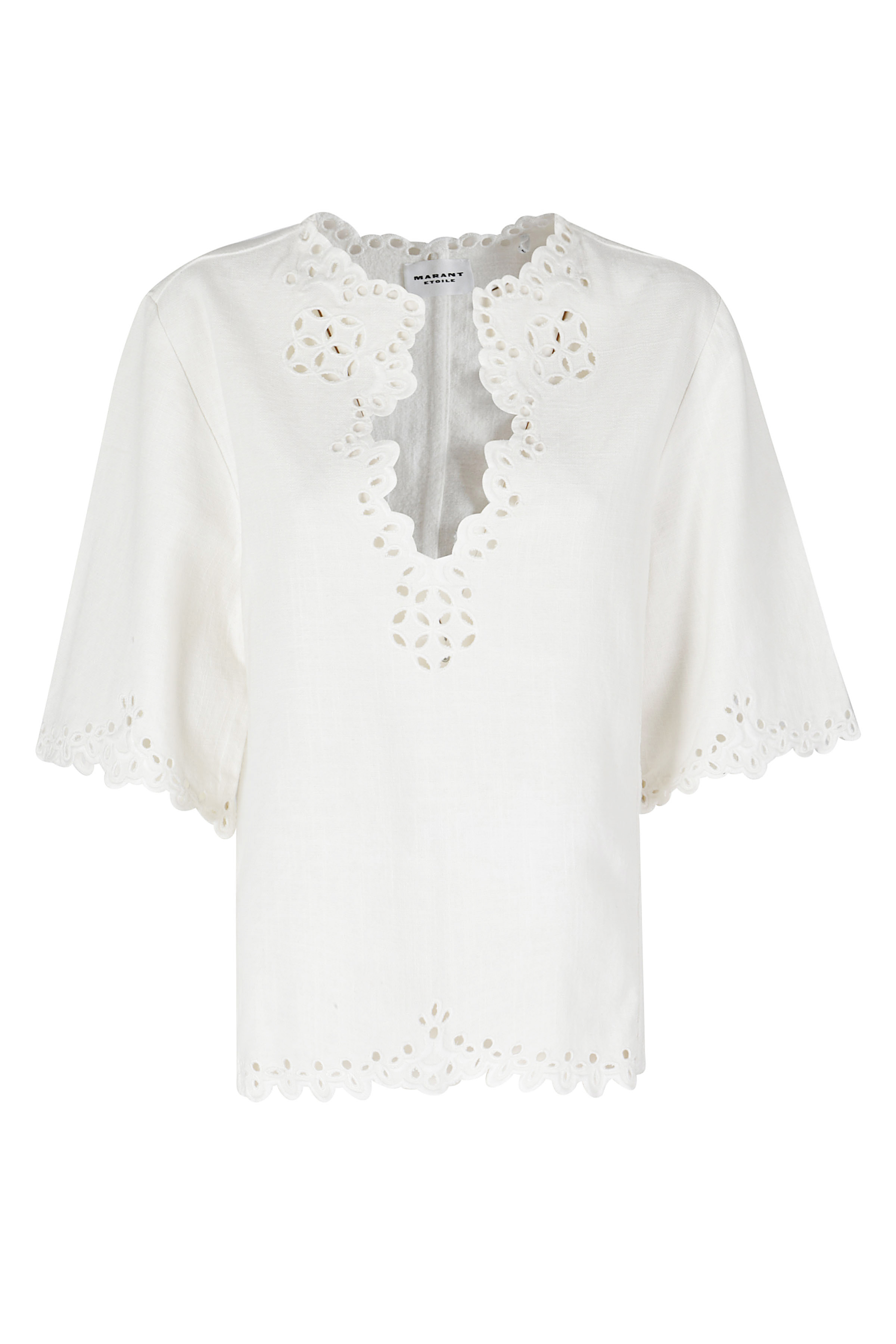 Marant Etoile Women's White Shana Gc Cotton Camicia