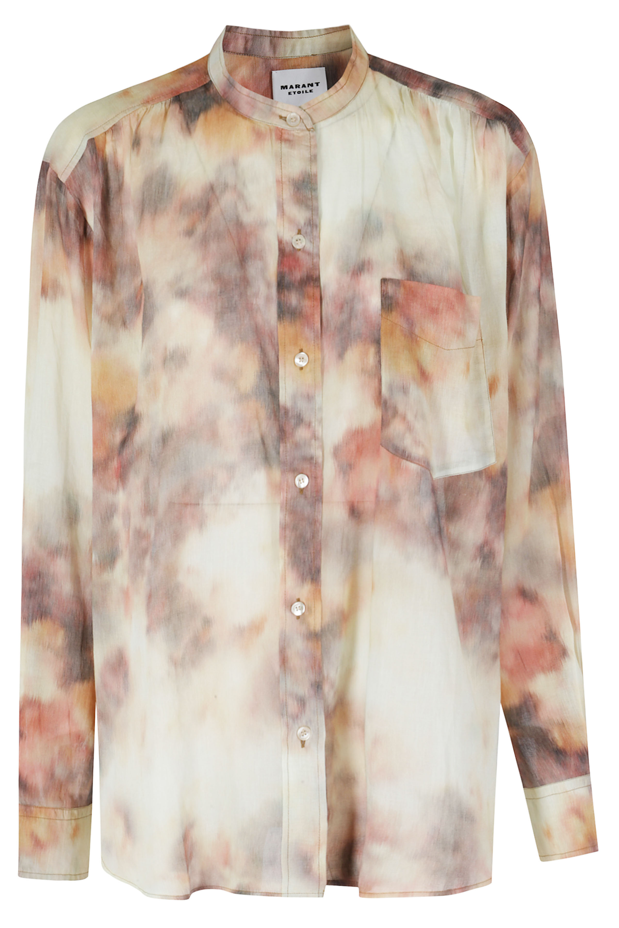 Marant Etoile Women's Nude & Neutrals Mexika Gc Cotton Camicia