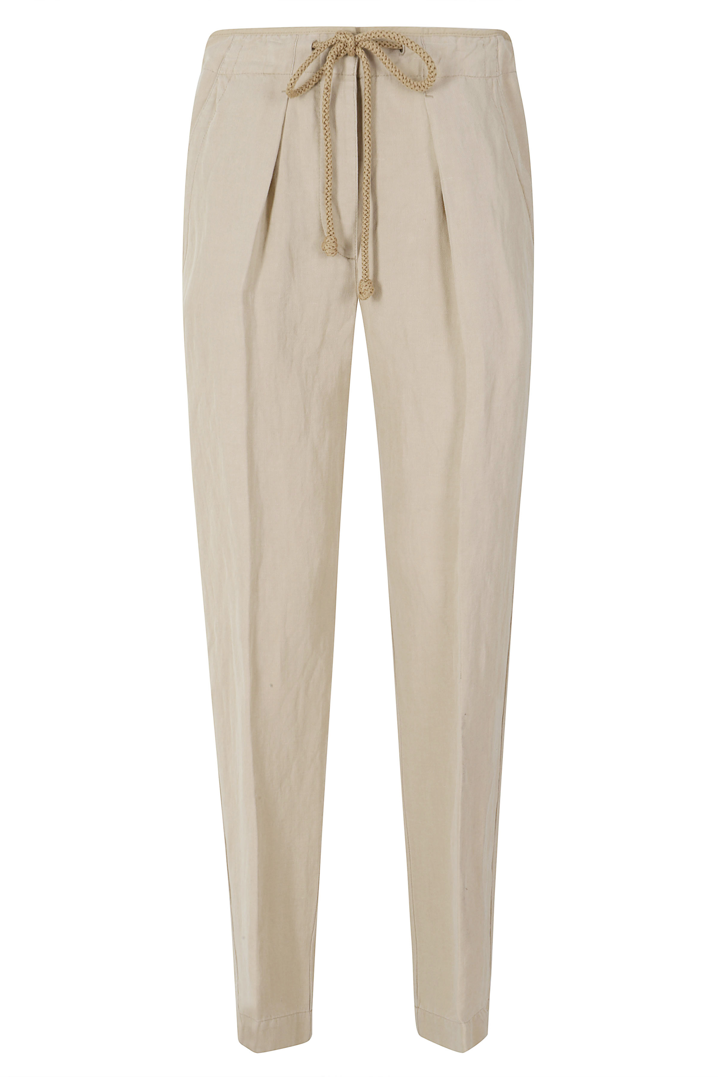 Isabel Marant Women's Brown Sharony Inac Gd Linen Silk Pantaloni