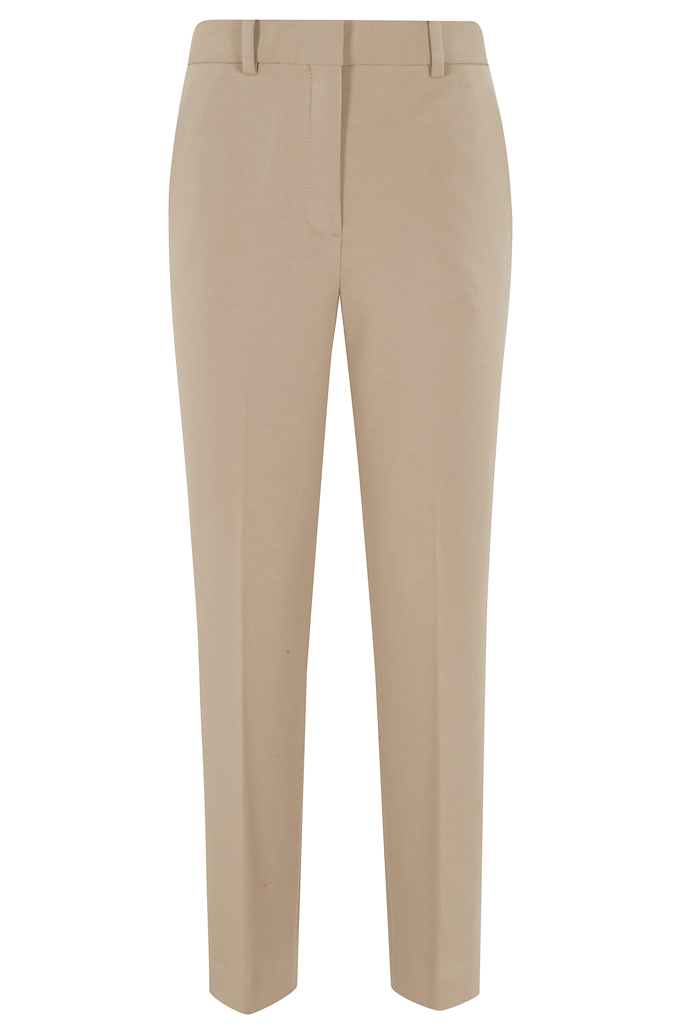 Circolo 1901 Women's Nude & Neutrals Pant Carrot Fleece Cotone Lycra Pantaloni