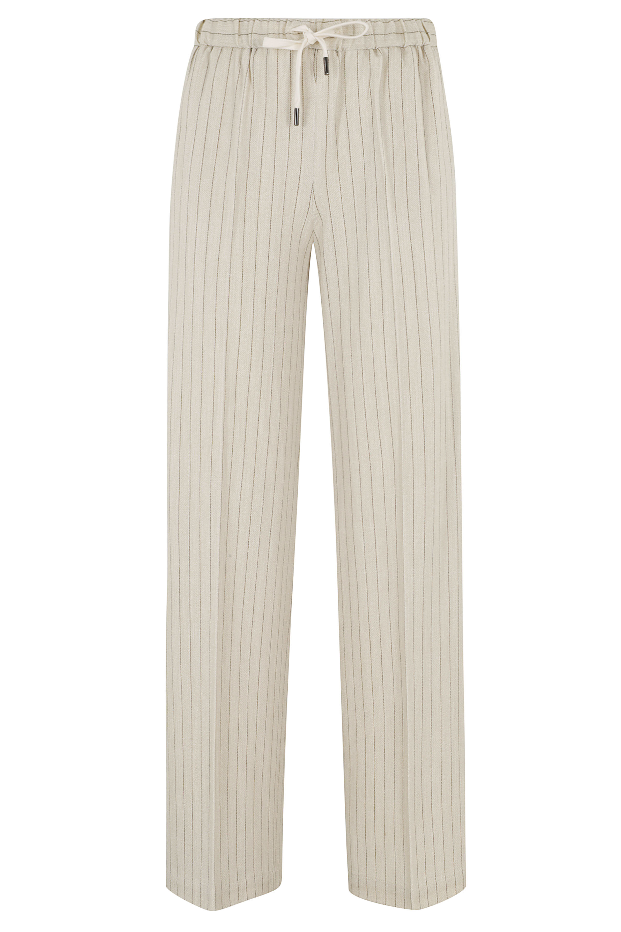 Circolo 1901 Women's Nude & Neutrals P Wide Leg Cotone Elastan Pantaloni
