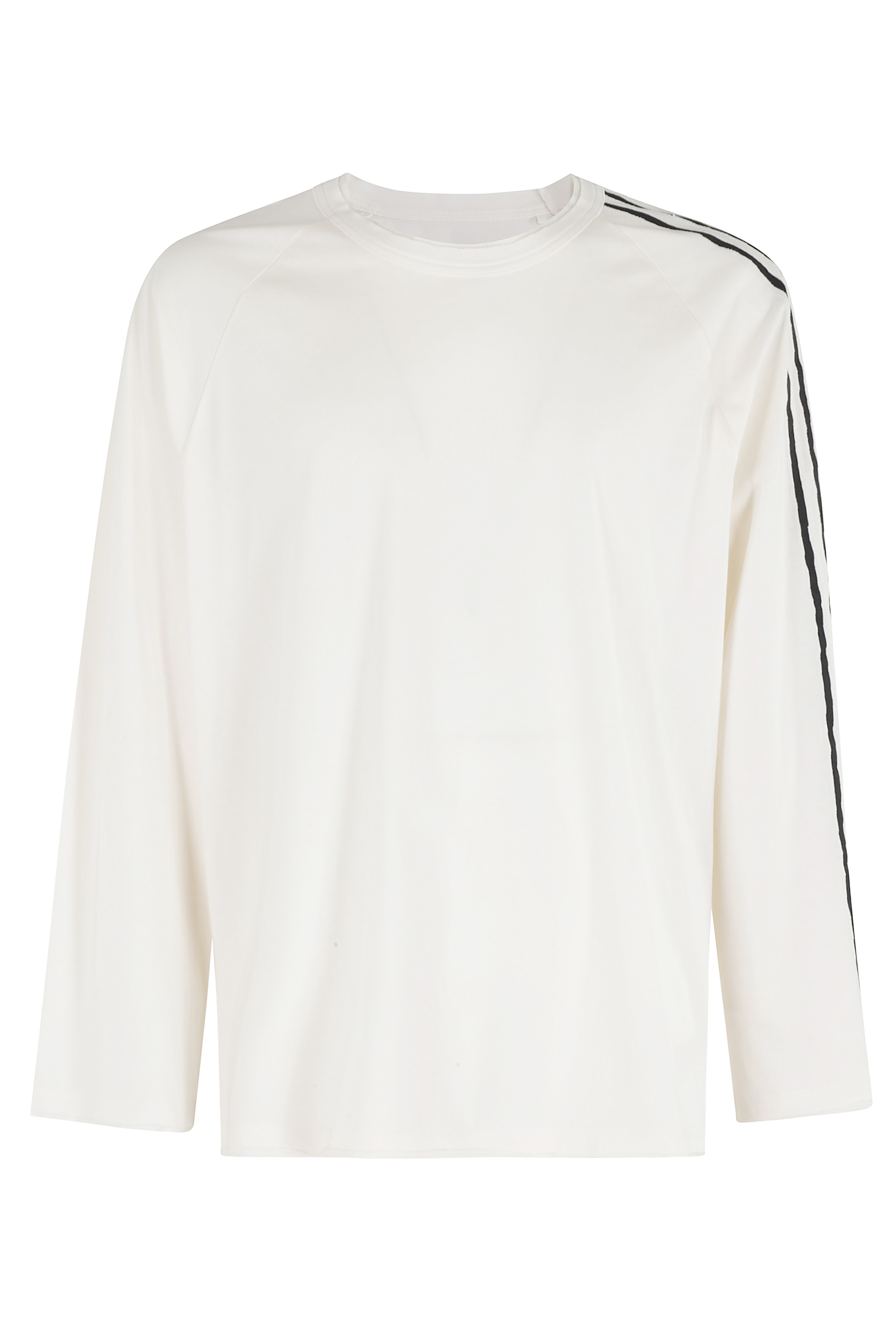 Y-3 Men's White Ls Tee Cotone T-Shirt