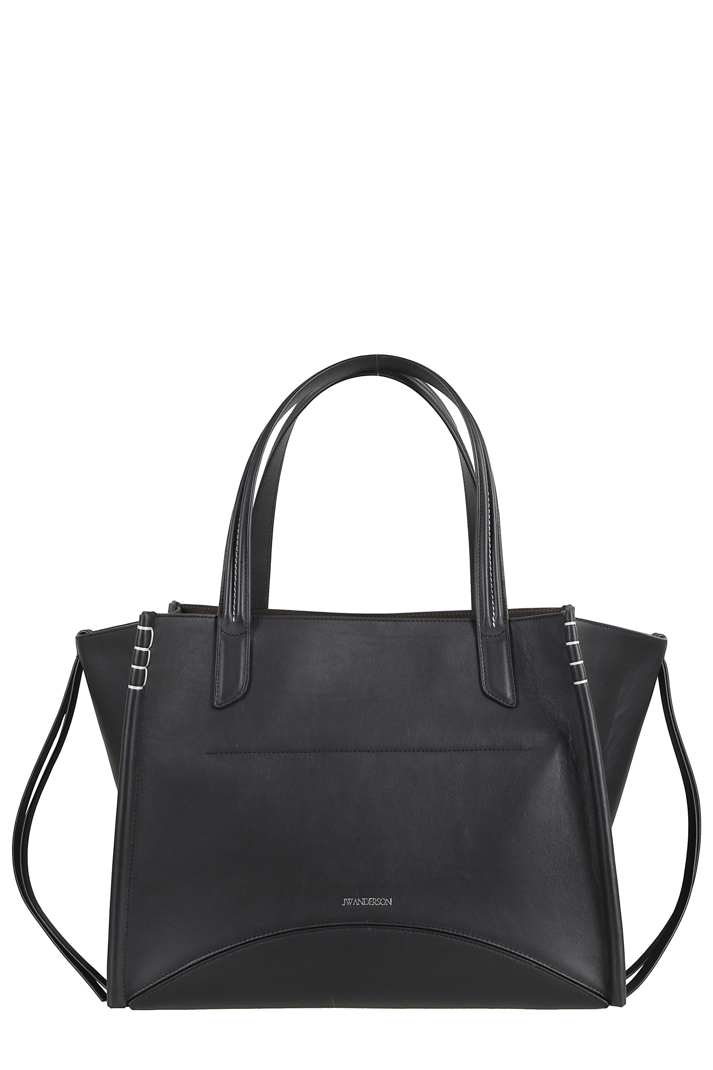 Jw Anderson Women's Black Loafer Cabas Borsa