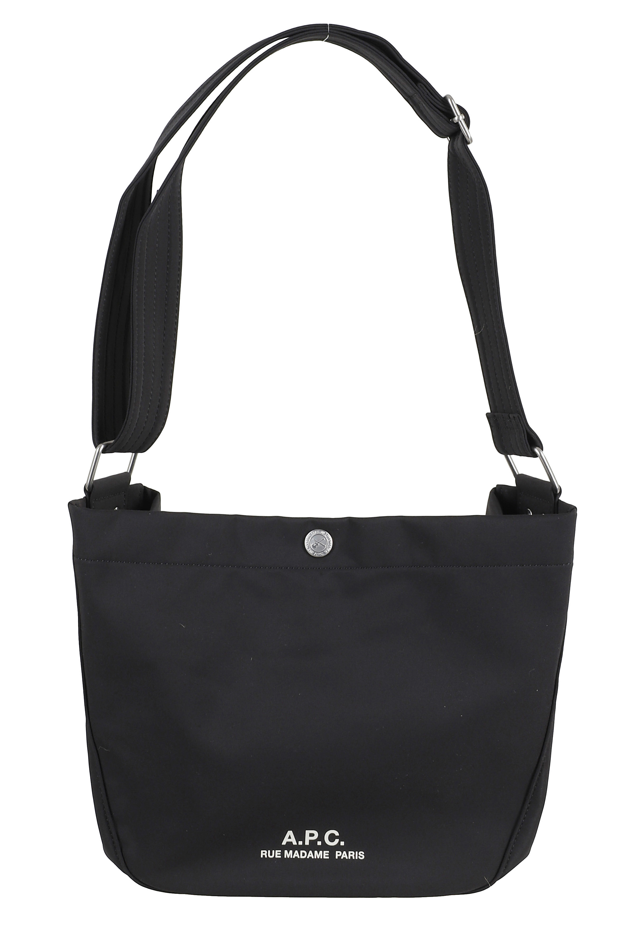 A.p.c. Men's Black A. P.c. Besace Journal Small Poliestere Borsa