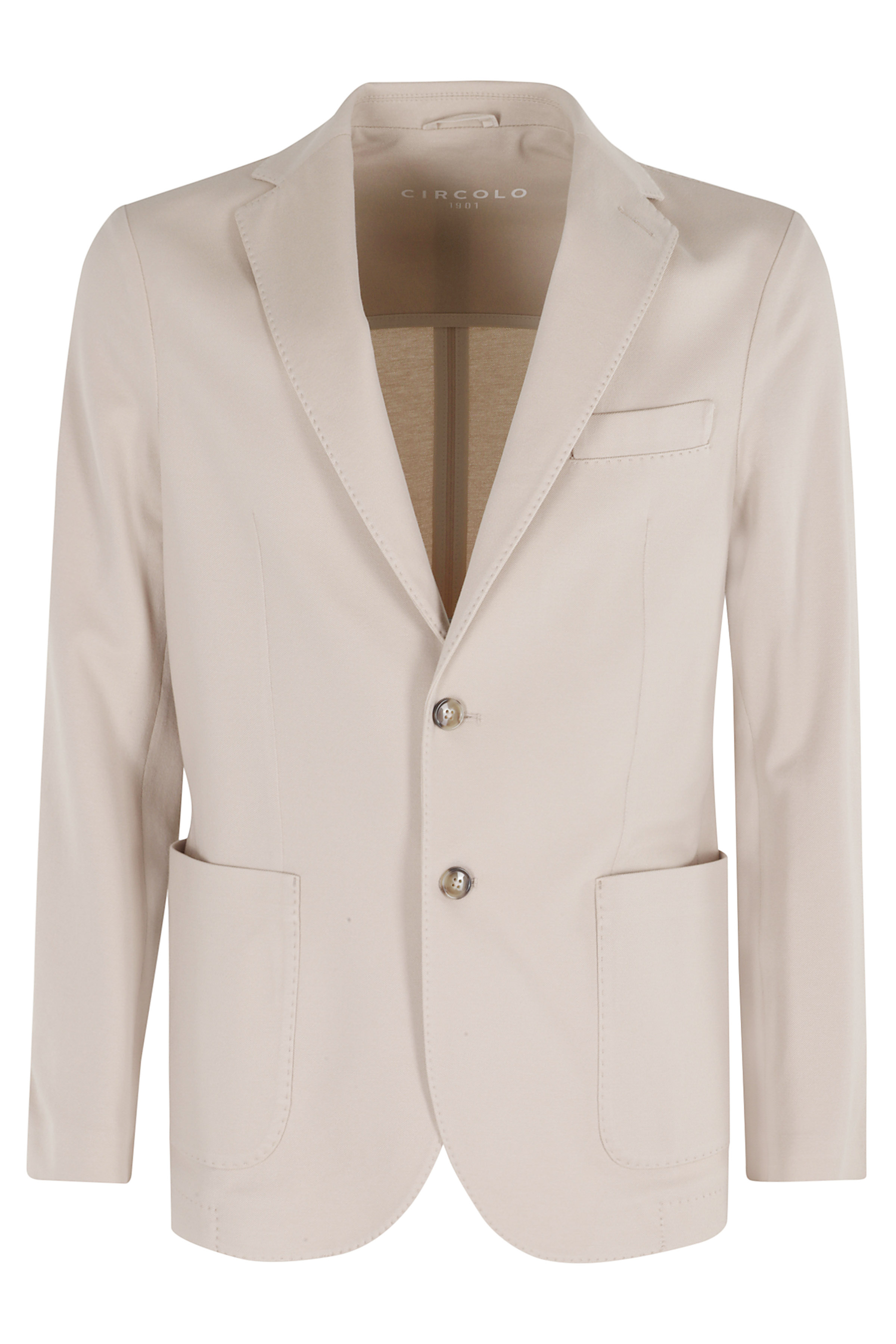 Circolo 1901 Men's Nude & Neutrals Blazer Premium Cotone Giacca