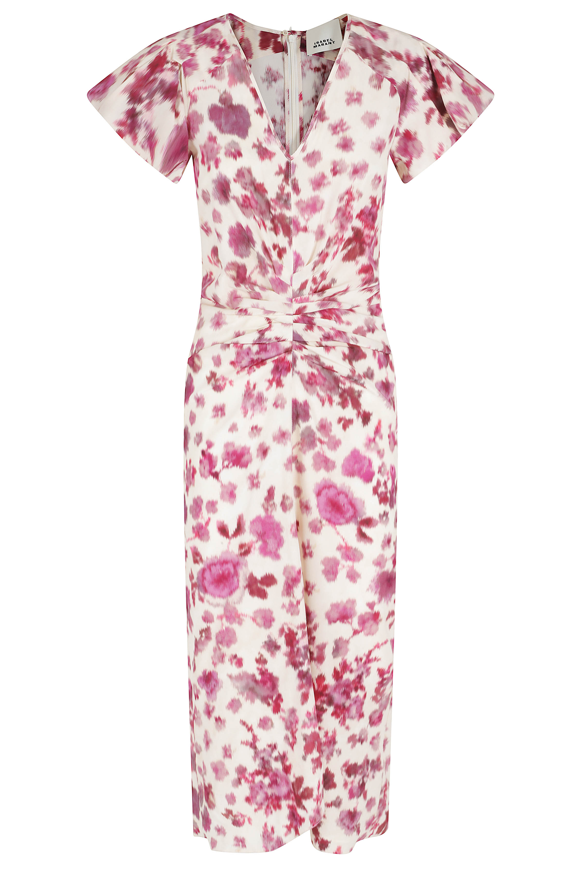 Isabel Marant Women's Pink & Purple Terenae Gb Abito