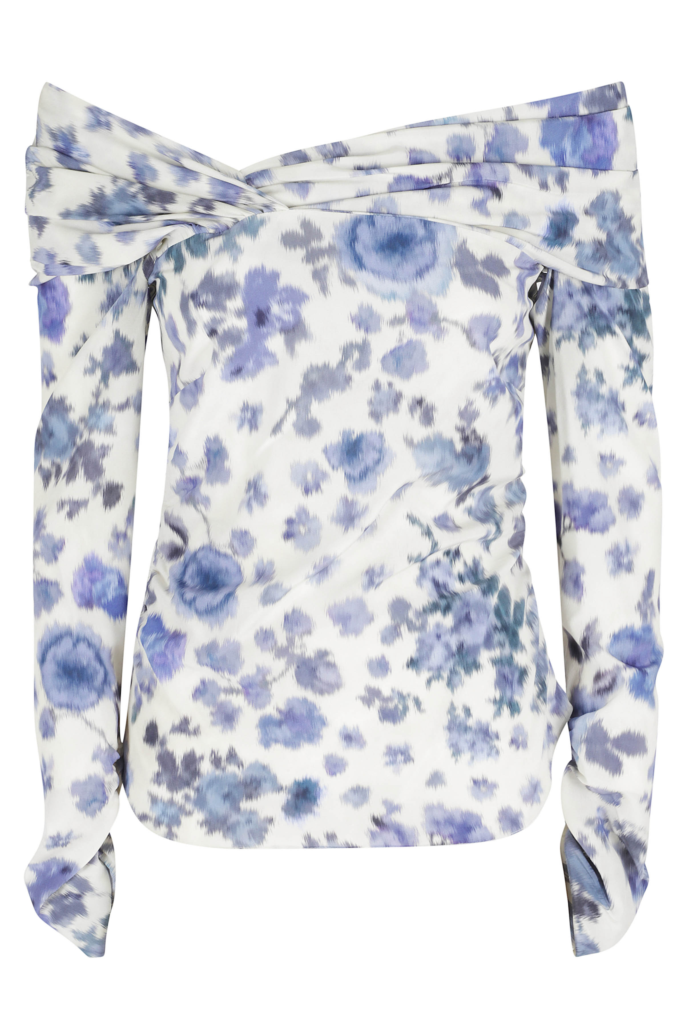 Isabel Marant Women's White Danka Gb Silk Elastane Top