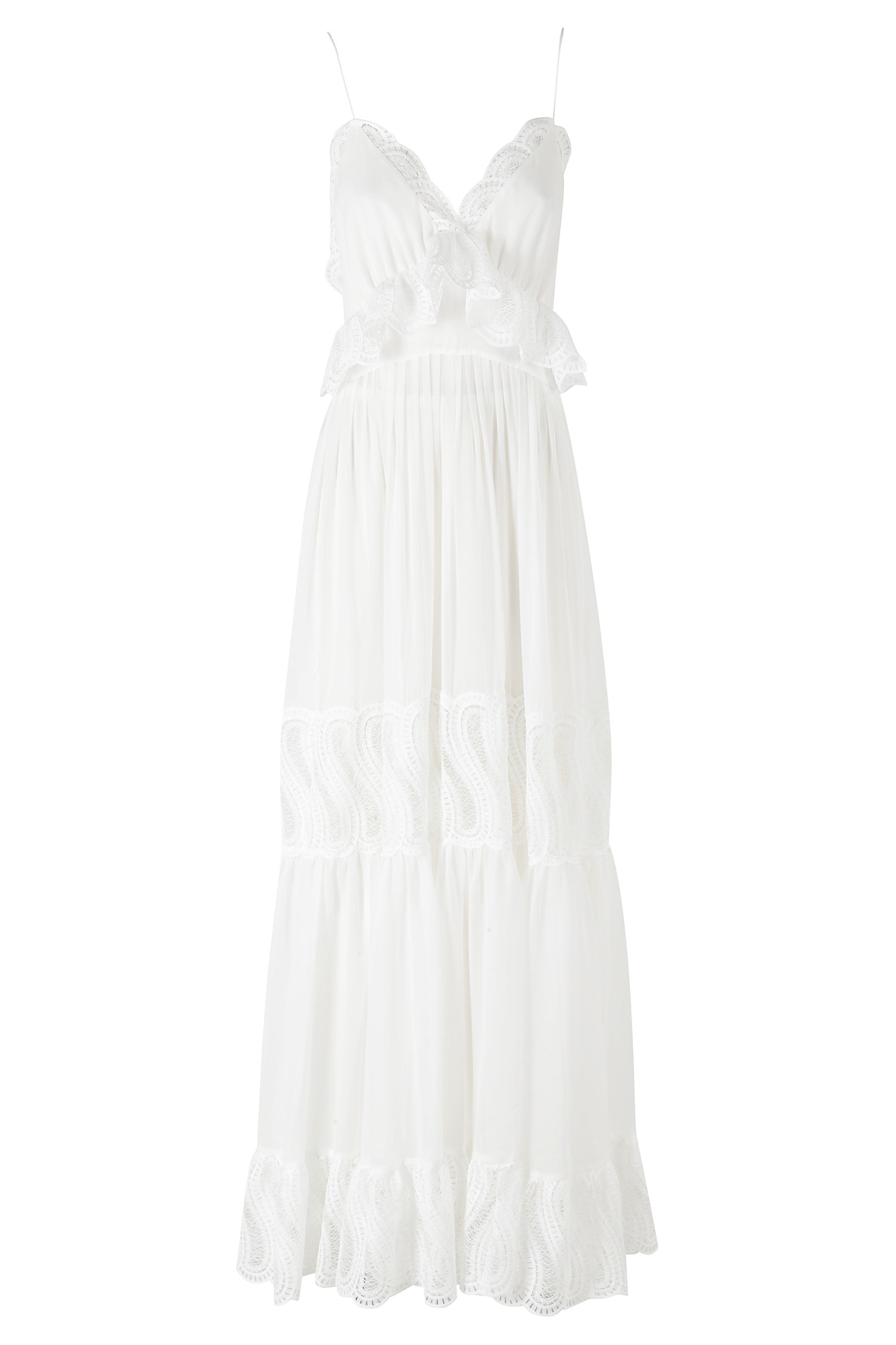 Raquel Diniz Women's White Lory Dress Seta Abito