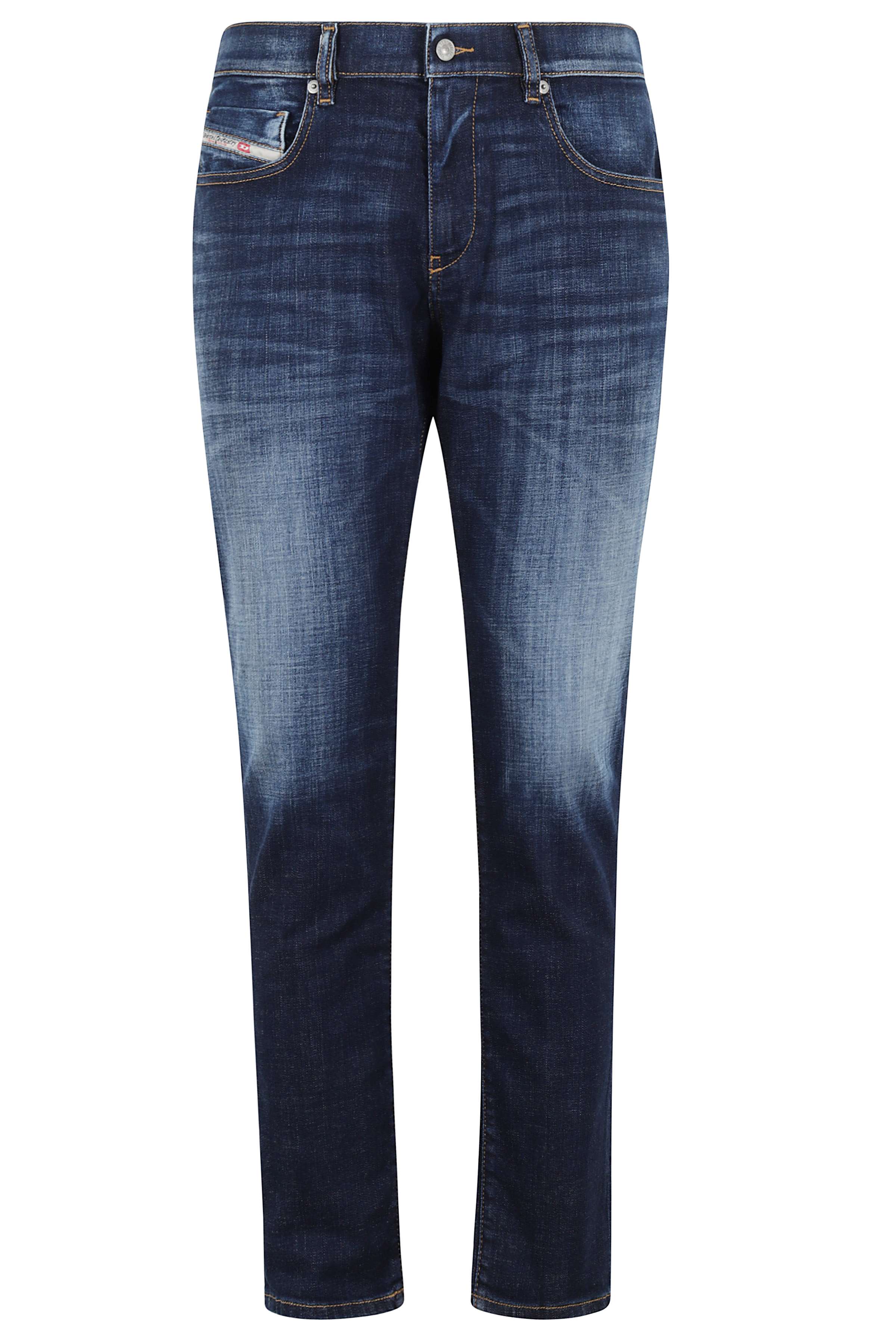 Diesel Men's Blue 2019 D Strukt Cotton Elastane Jean