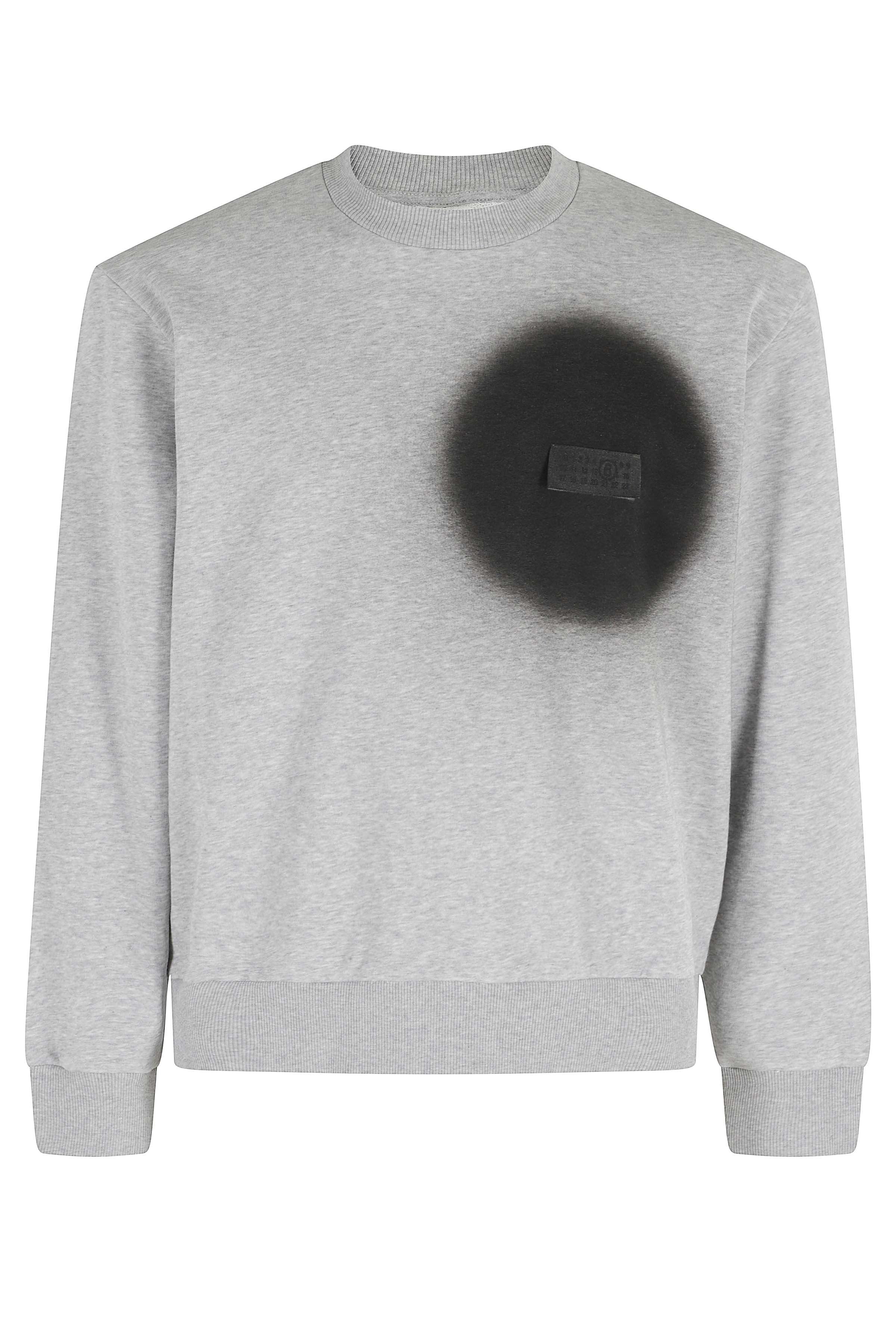 Mm6 Maison Margiela Men's Grey Felpa Cotton