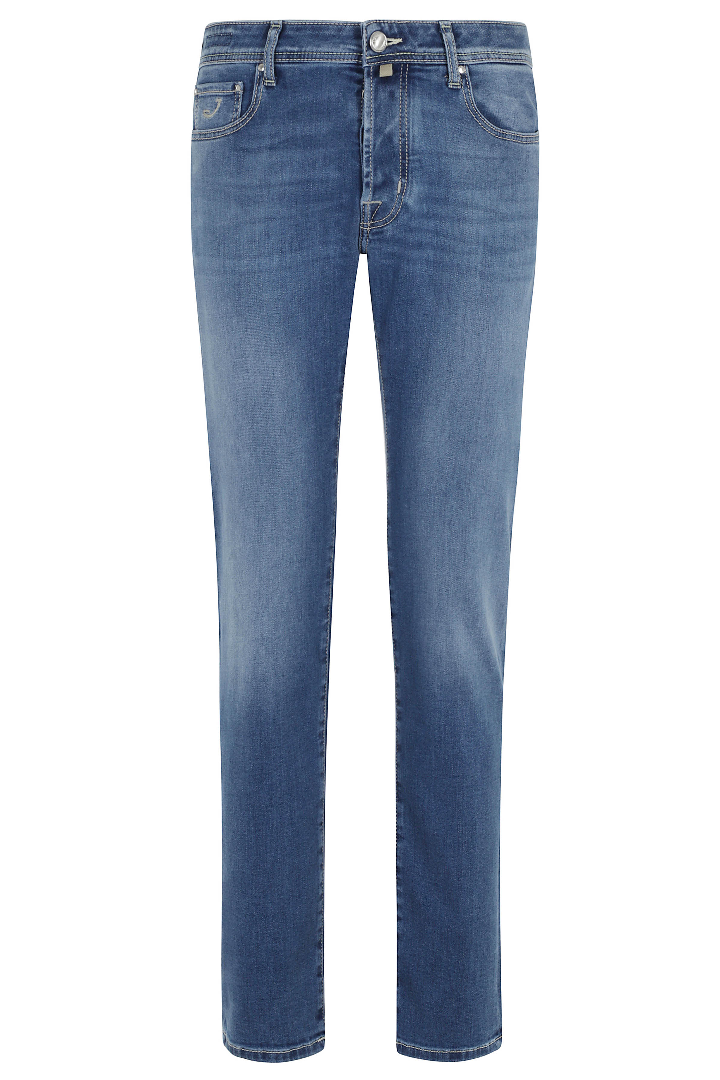 Jacob Cohen Men's Blue Pant 5 Pkt Slim Fit Bard Vintage Jean