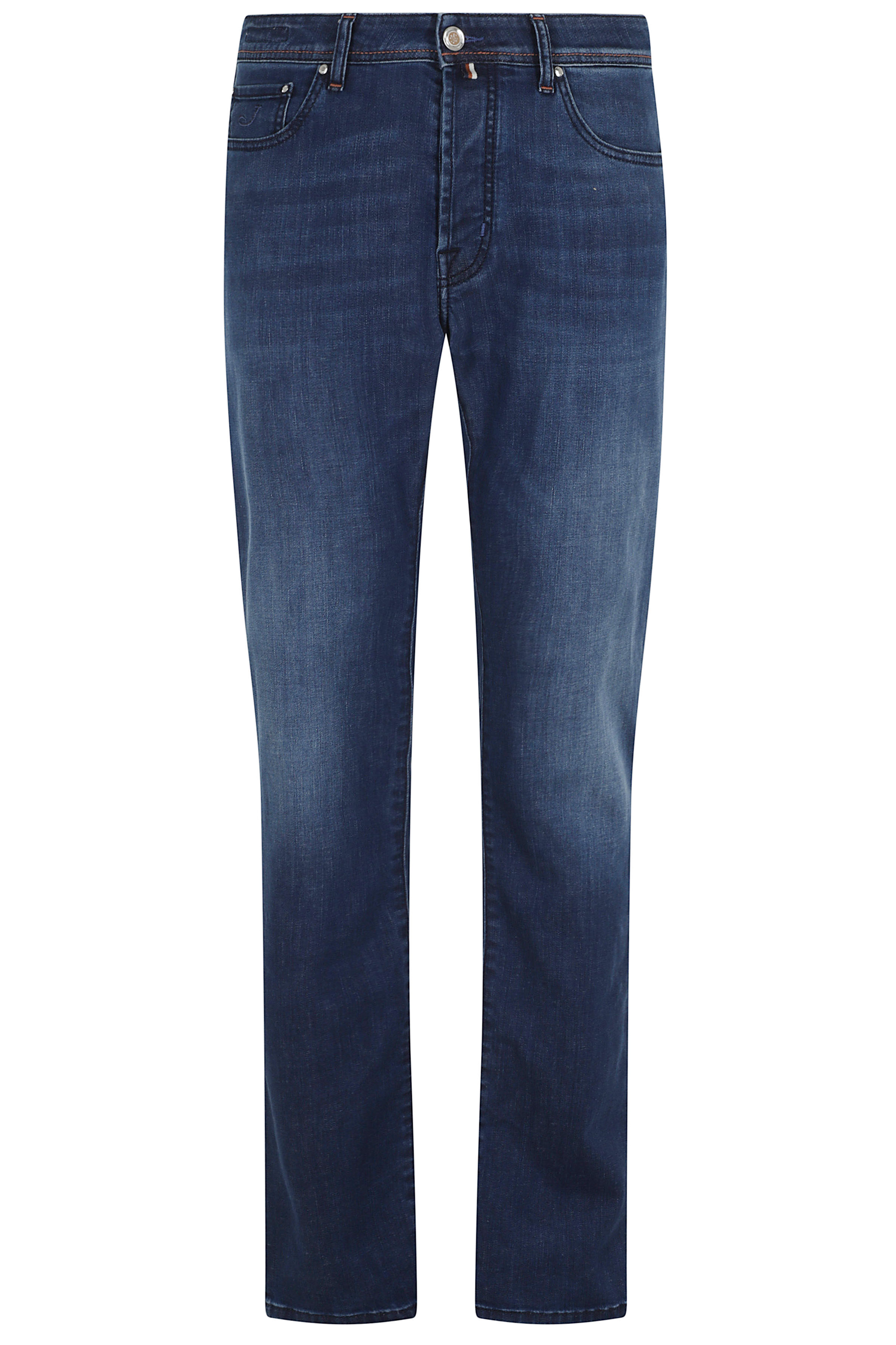Jacob Cohen Men's Blue Pant 5 Pkt Slim Fit Bard Vintage Jean