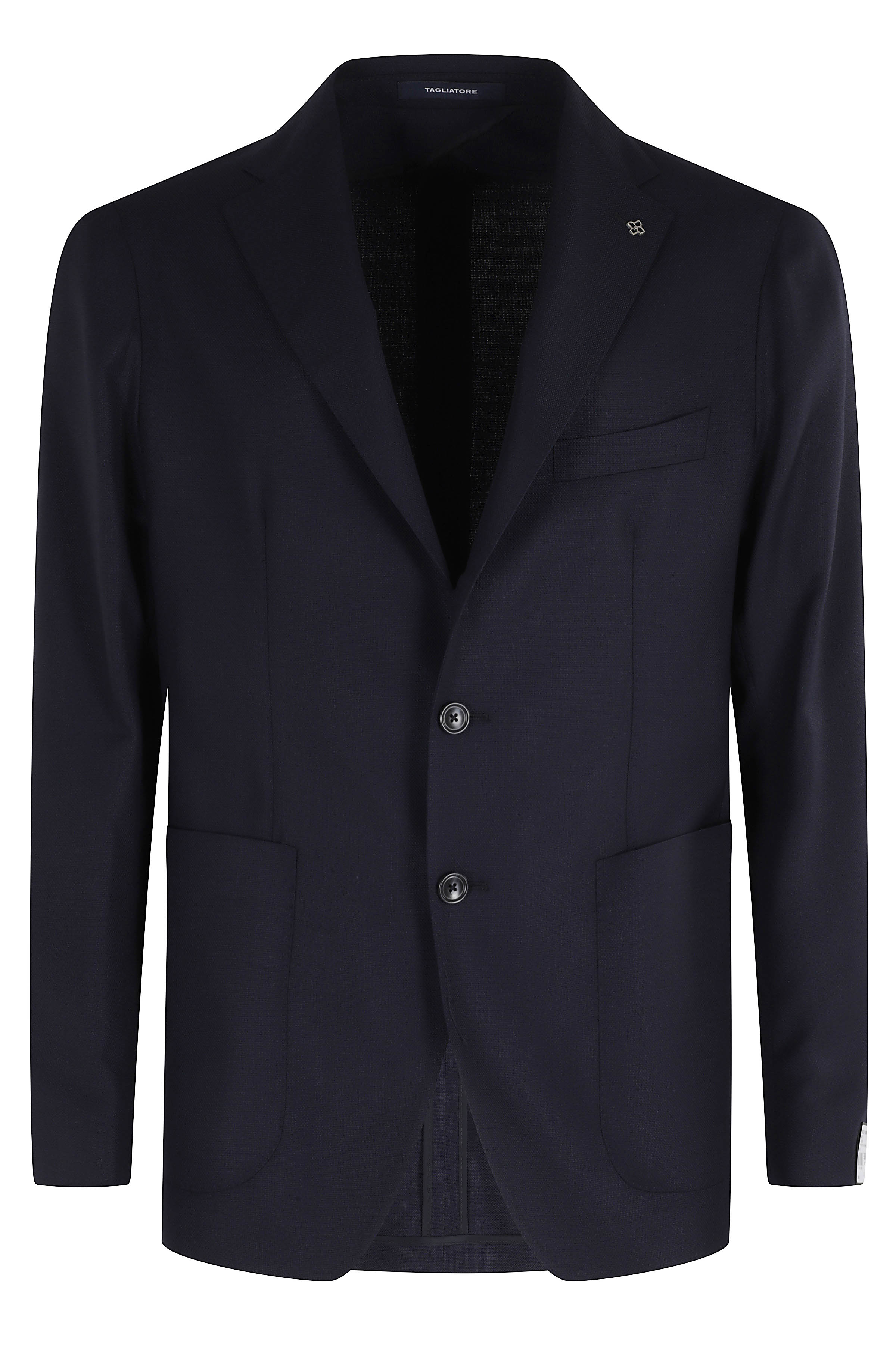 Tagliatore Men's Blue Montecarlo 1Petto Lana Opsak Giacca