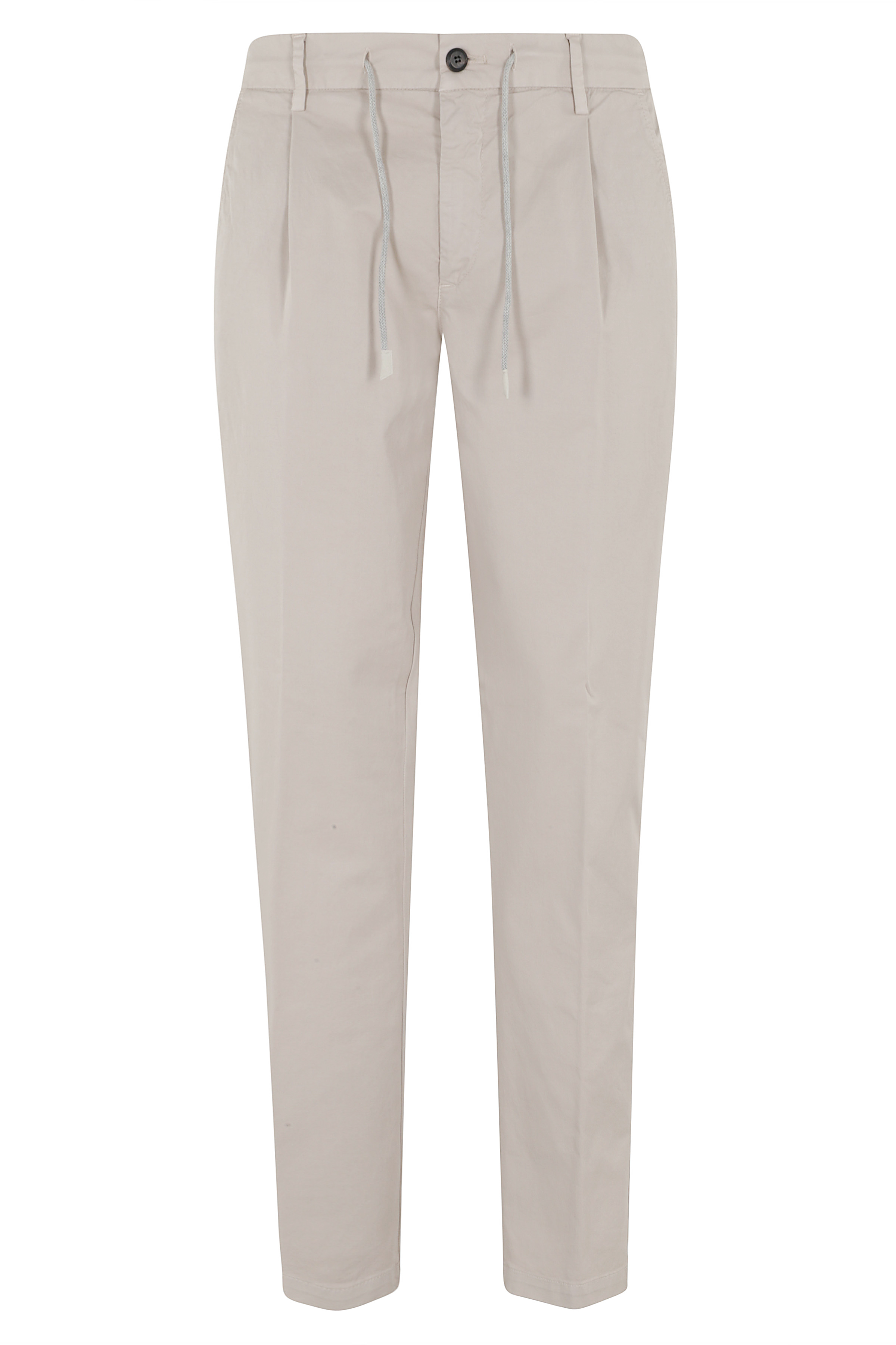 Eleventy Men's Grey Pantalone Jogger Elasticatura Cotone Elastane Pantaloni