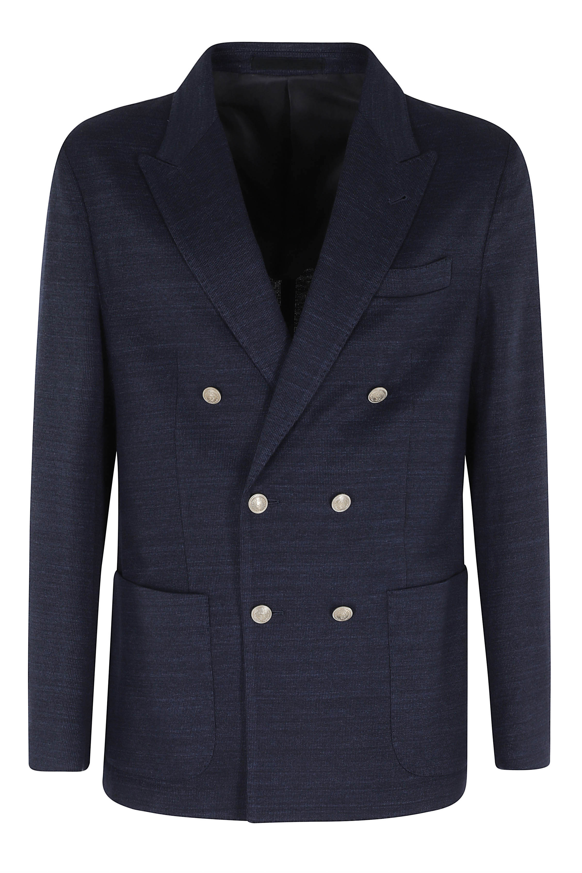 Eleventy Men's Blue Giacca Doppio Petto P Lancia