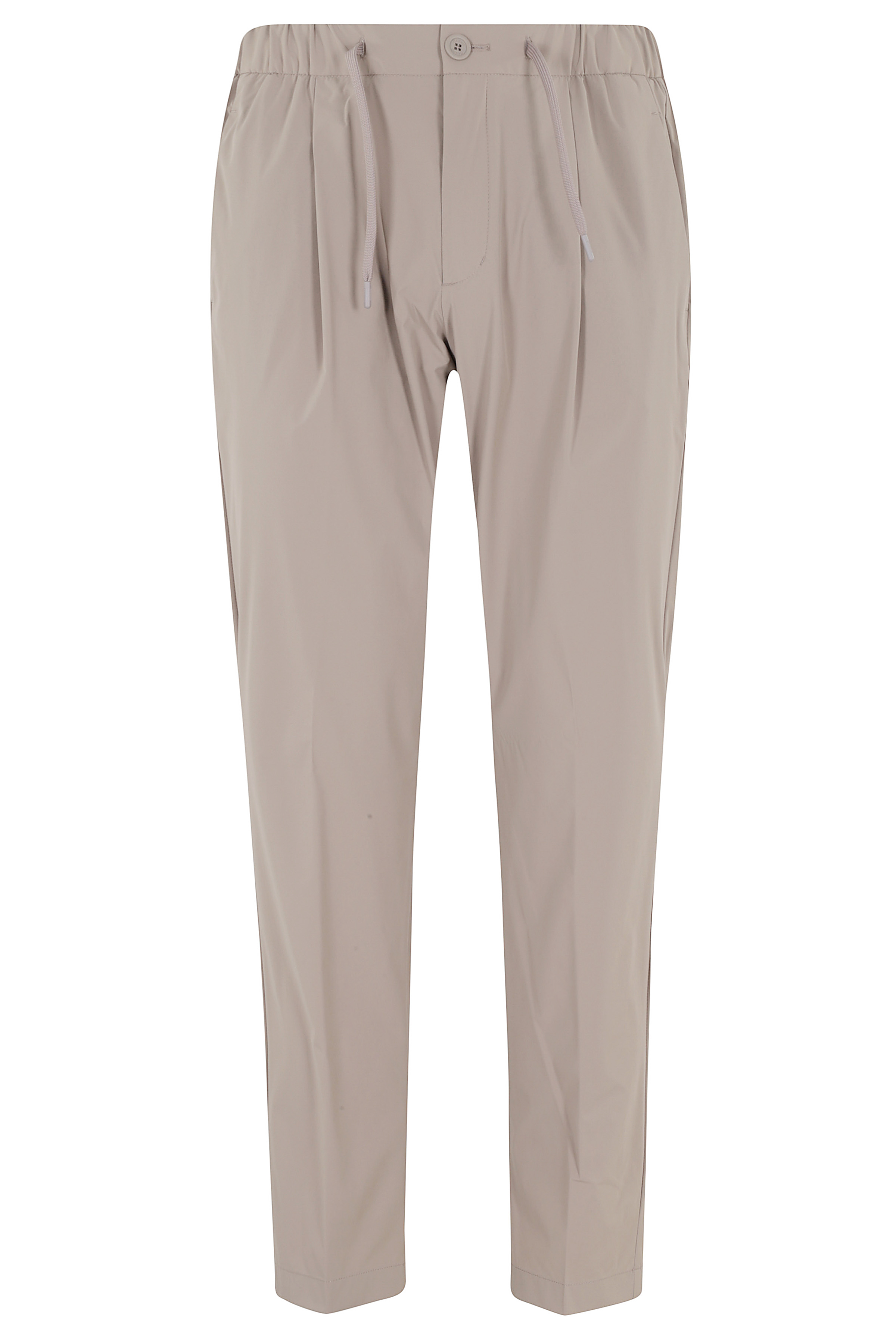 Herno Men's Brown Pantalone Polyamide Elastane Pantaloni