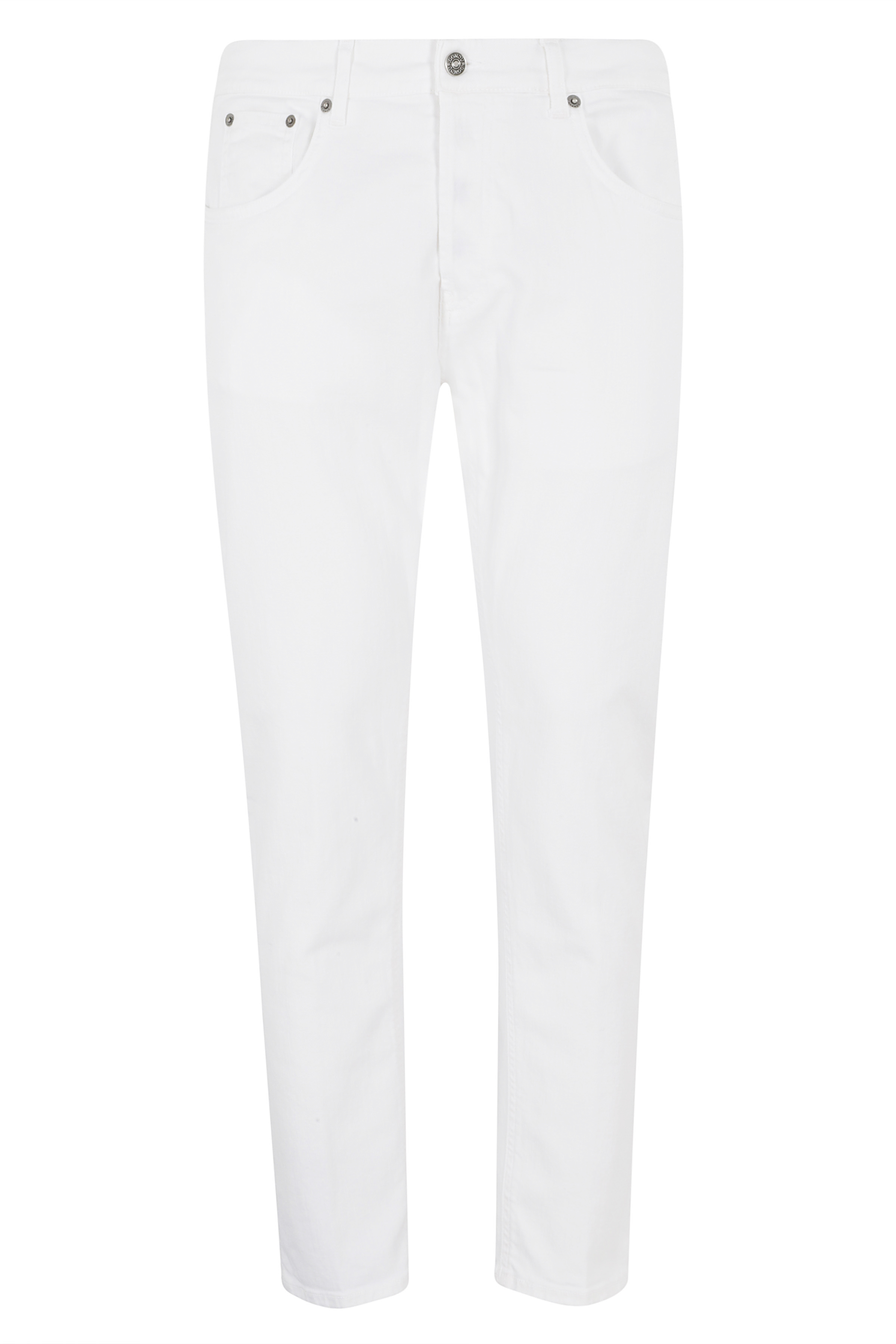 Dondup Men's Red Jeans 5Tasche Carrot Slim Dian